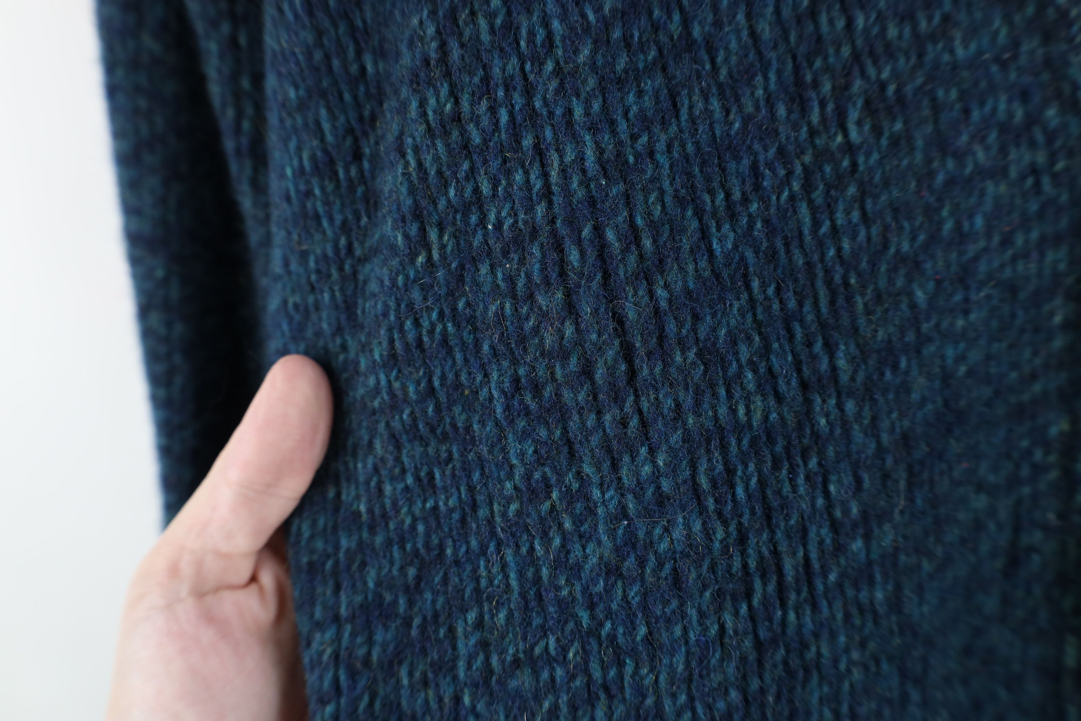 Vintage Vintage 70s Streetwear Shetland Knit Cardigan Sweater USA Size M / US 6-8 / IT 42-44 - 10 Thumbnail