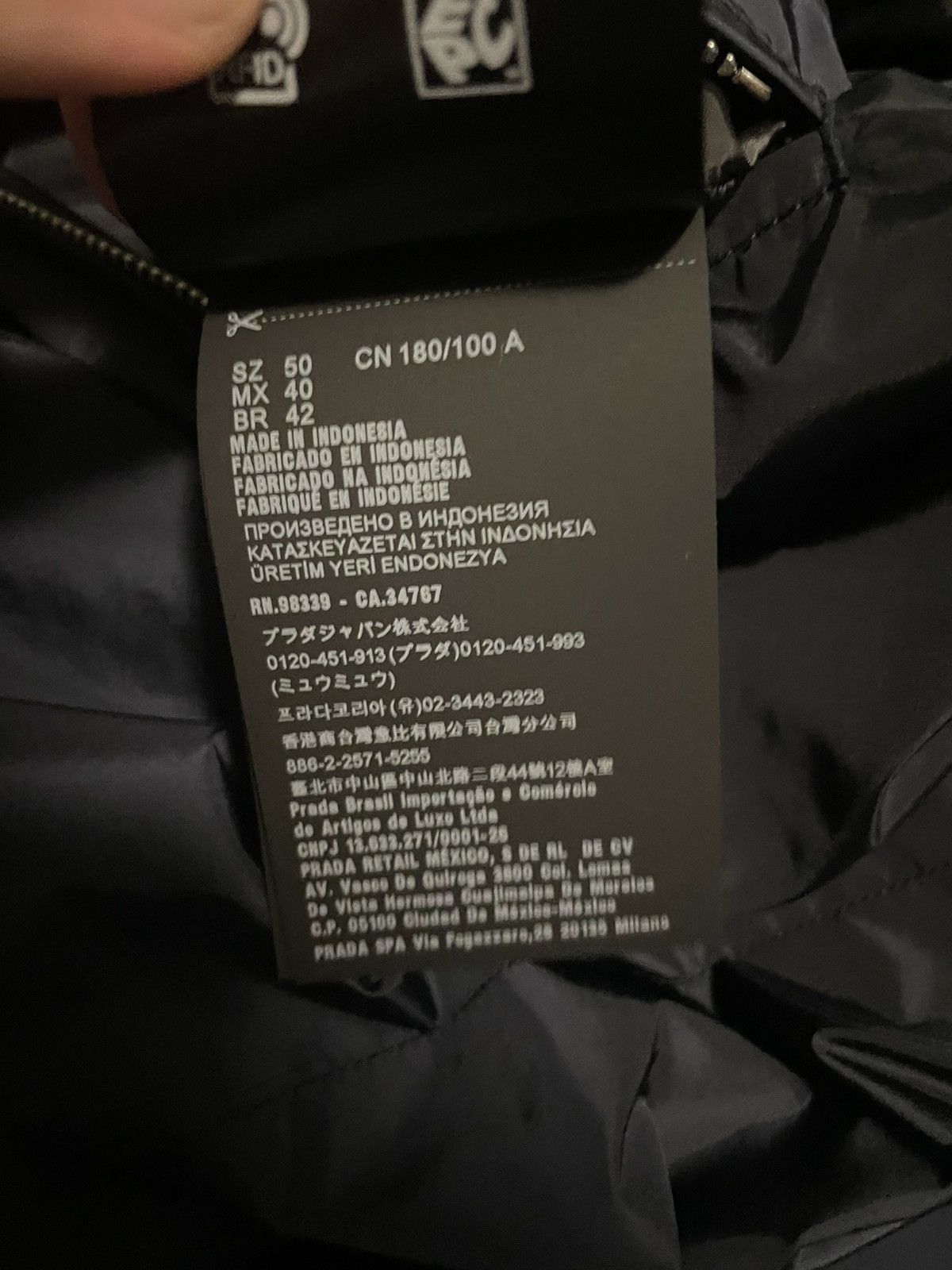 Prada Blouson Reversible Nylon Prada Jacket Size US L / EU 52-54 / 3 - 12 Thumbnail