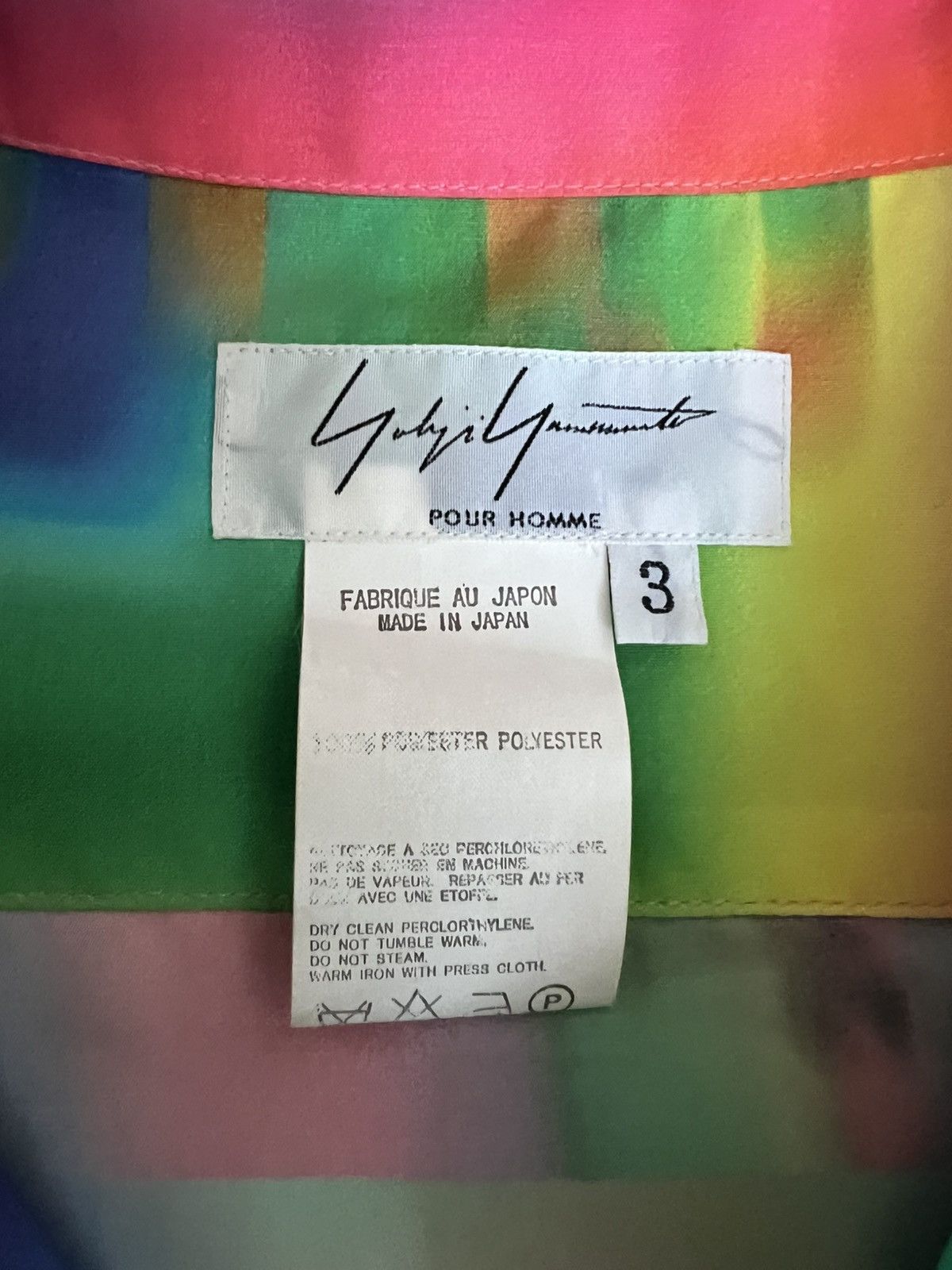 Yohji Yamamoto *SOLD* Yohji Yamamoto Pour Homme SS02 Saeko “Pig LSD” Shirt Size US L / EU 52-54 / 3 - 5 Thumbnail