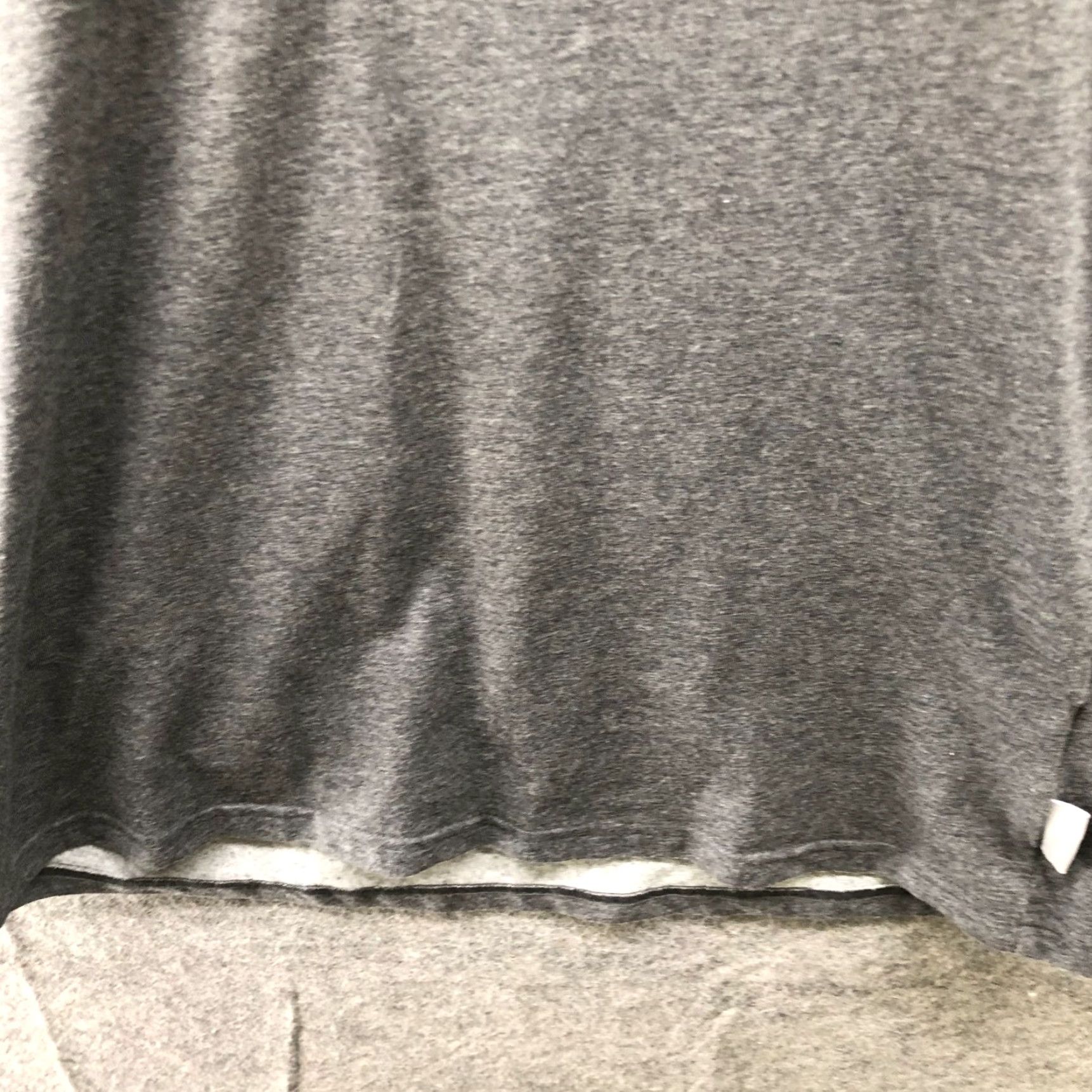 Nike Nike Dri-Fit T-Shirt Women's L Short Sleeve Crewneck Gray Pink Swoosh Logo Size 36" / US 14 / IT 50 - 4 Thumbnail