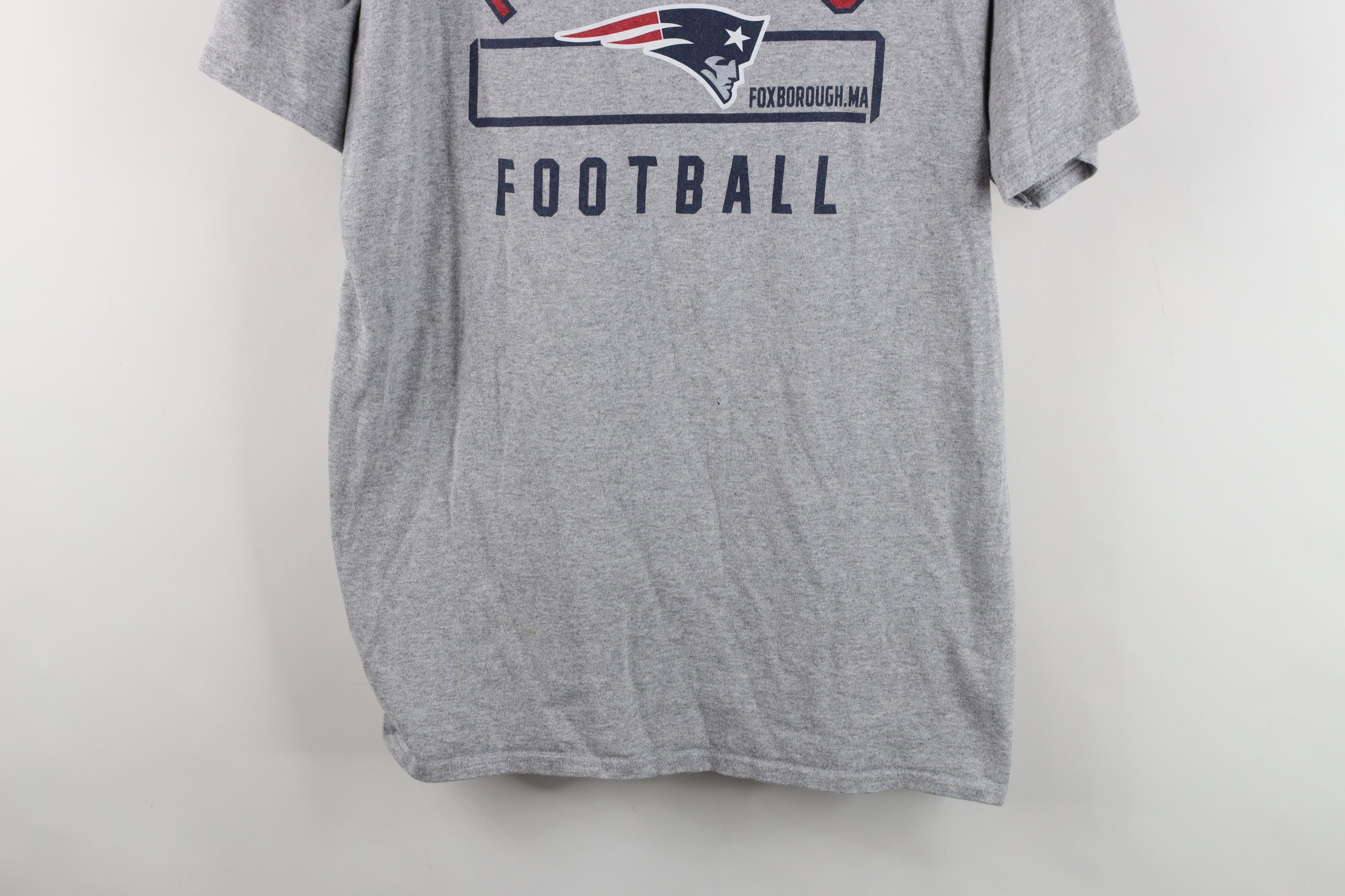 Vintage Vintage Y2K NFL New England Patriots Football T-Shirt Gray Size US L / EU 52-54 / 3 - 3 Thumbnail