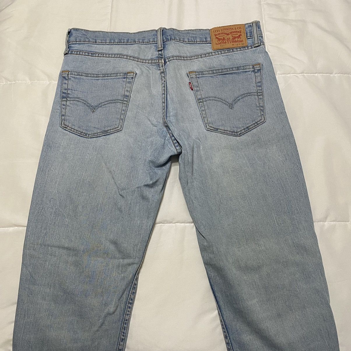 Levi's Light Wash Levi’s 511 Denim Jeans Size US 33 - 9 Thumbnail