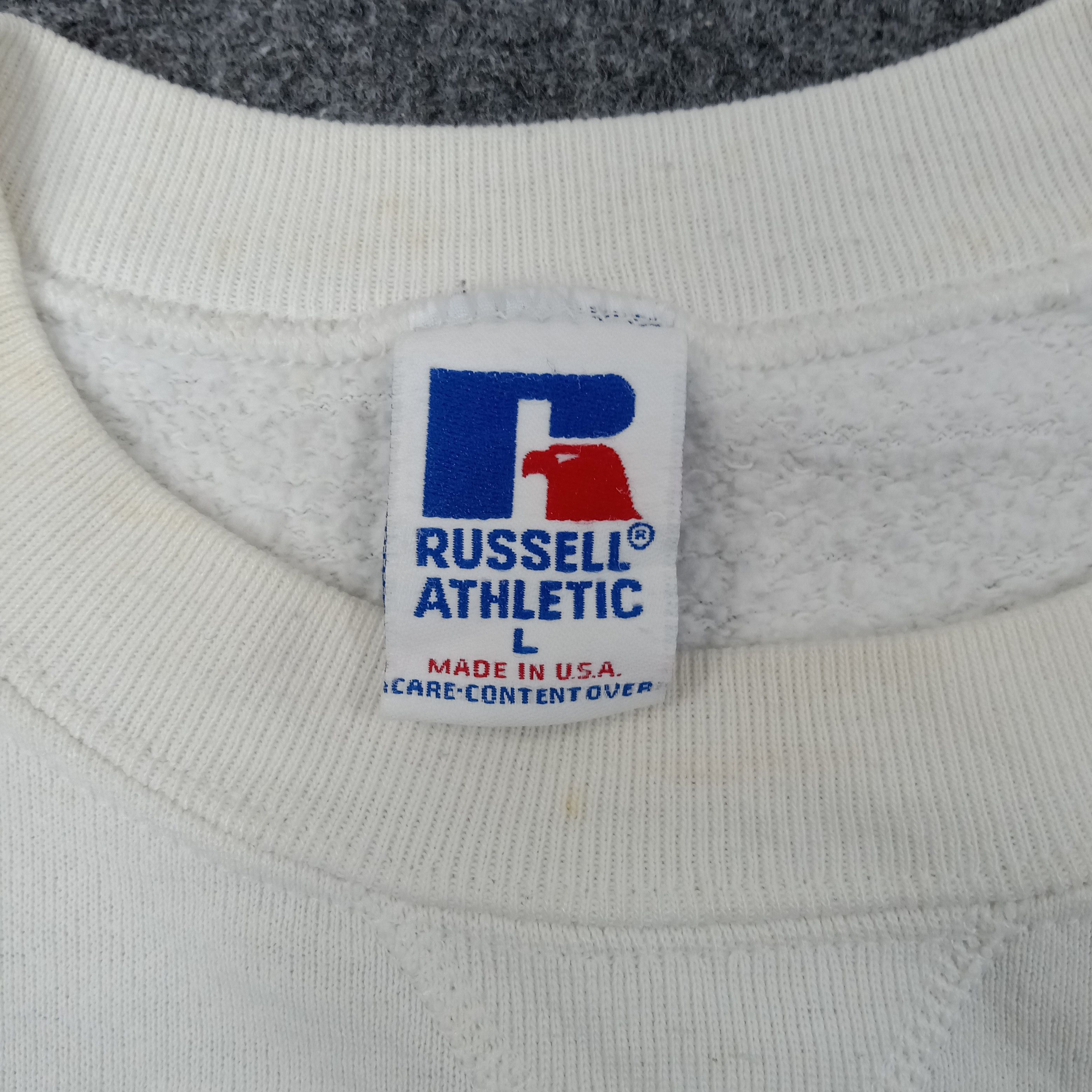 Russell Athletic University of North Carolina UNC 90's Sweatshirt C251N19 Size US L / EU 52-54 / 3 - 4 Thumbnail