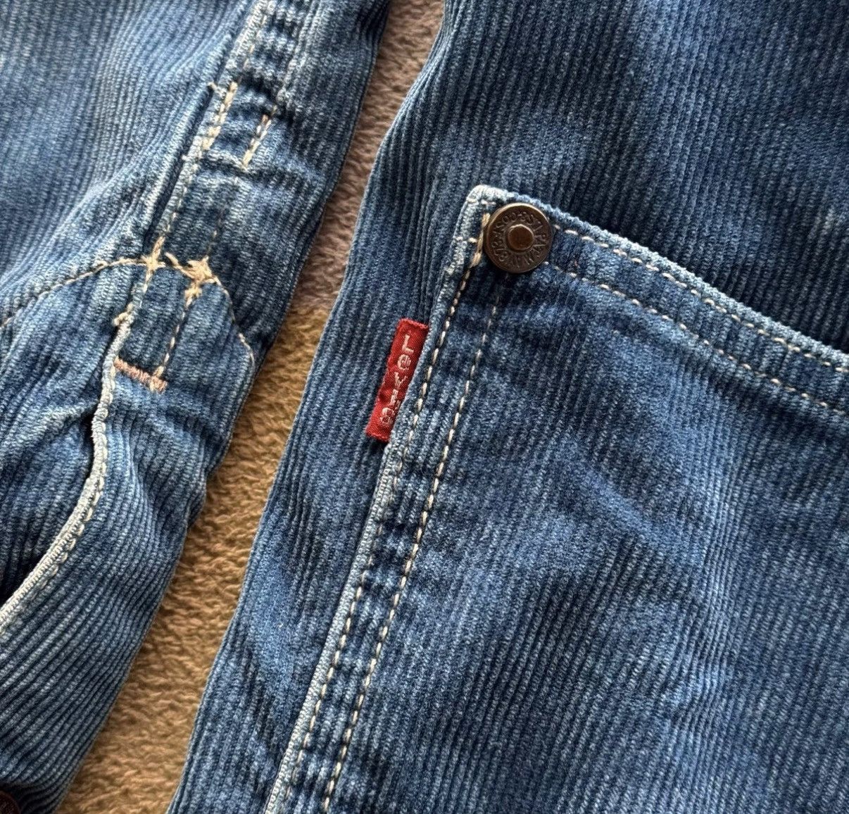 Levi's Levi's Corduroy Work Jacket K22 Size US M / EU 48-50 / 2 - 6 Thumbnail