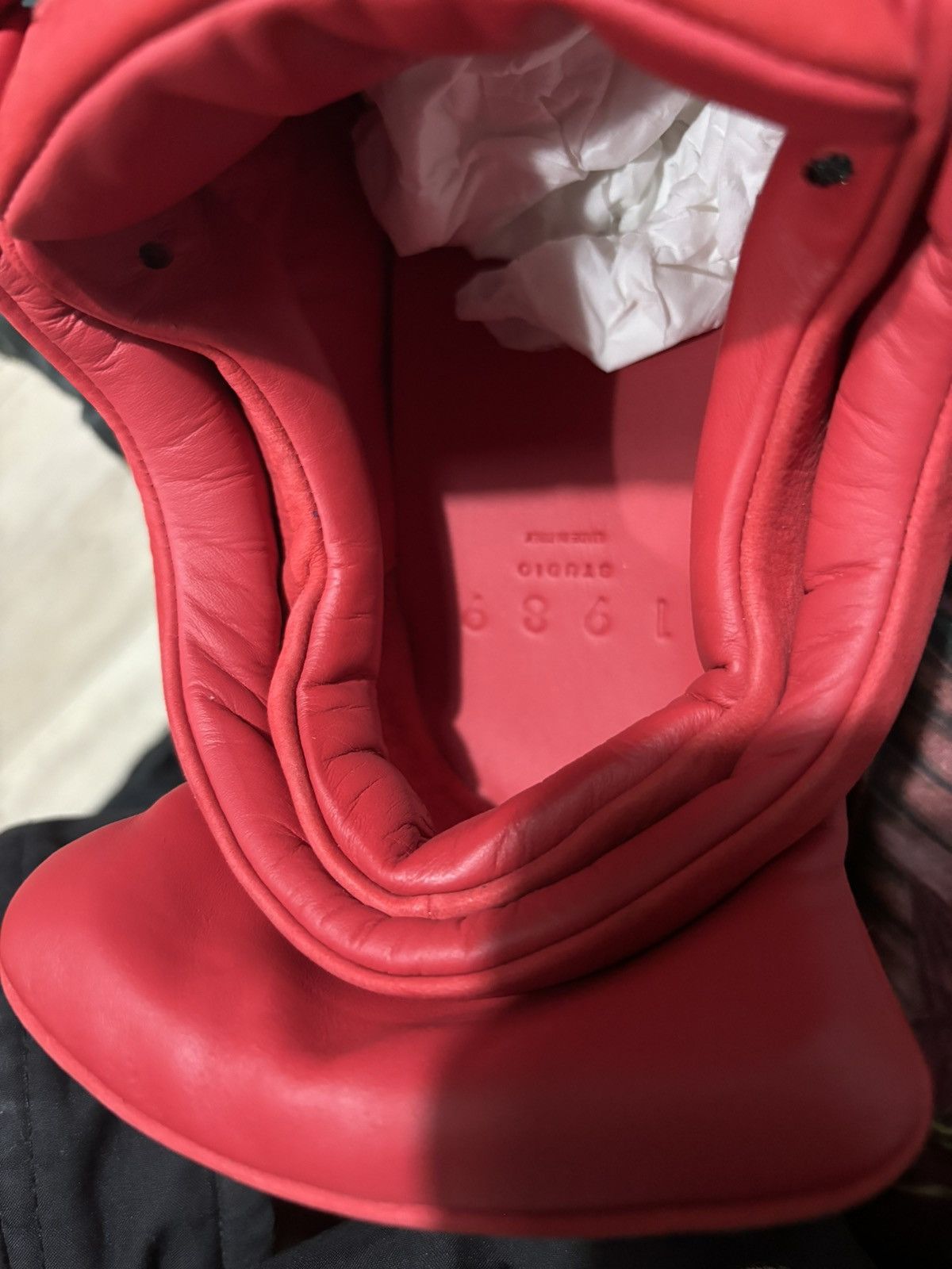 1989 STUDIO Skate Low V-2 Red 1989 STUDIO Size US 10 / EU 43 - 7 Thumbnail