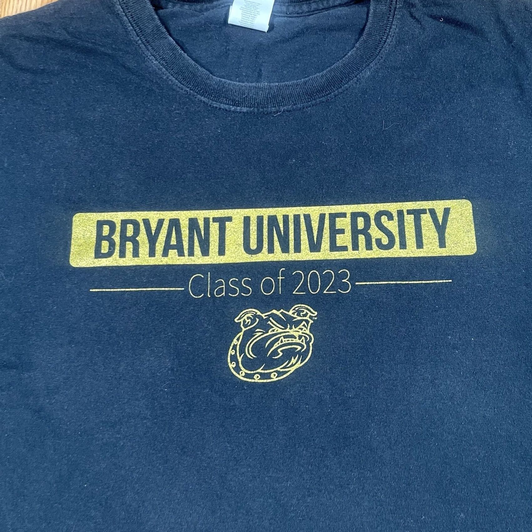 Gildan Gildan T-Shirt Adults XL Black Bryant University Class Of 2023 Size US XL / EU 56 / 4 - 2 Thumbnail