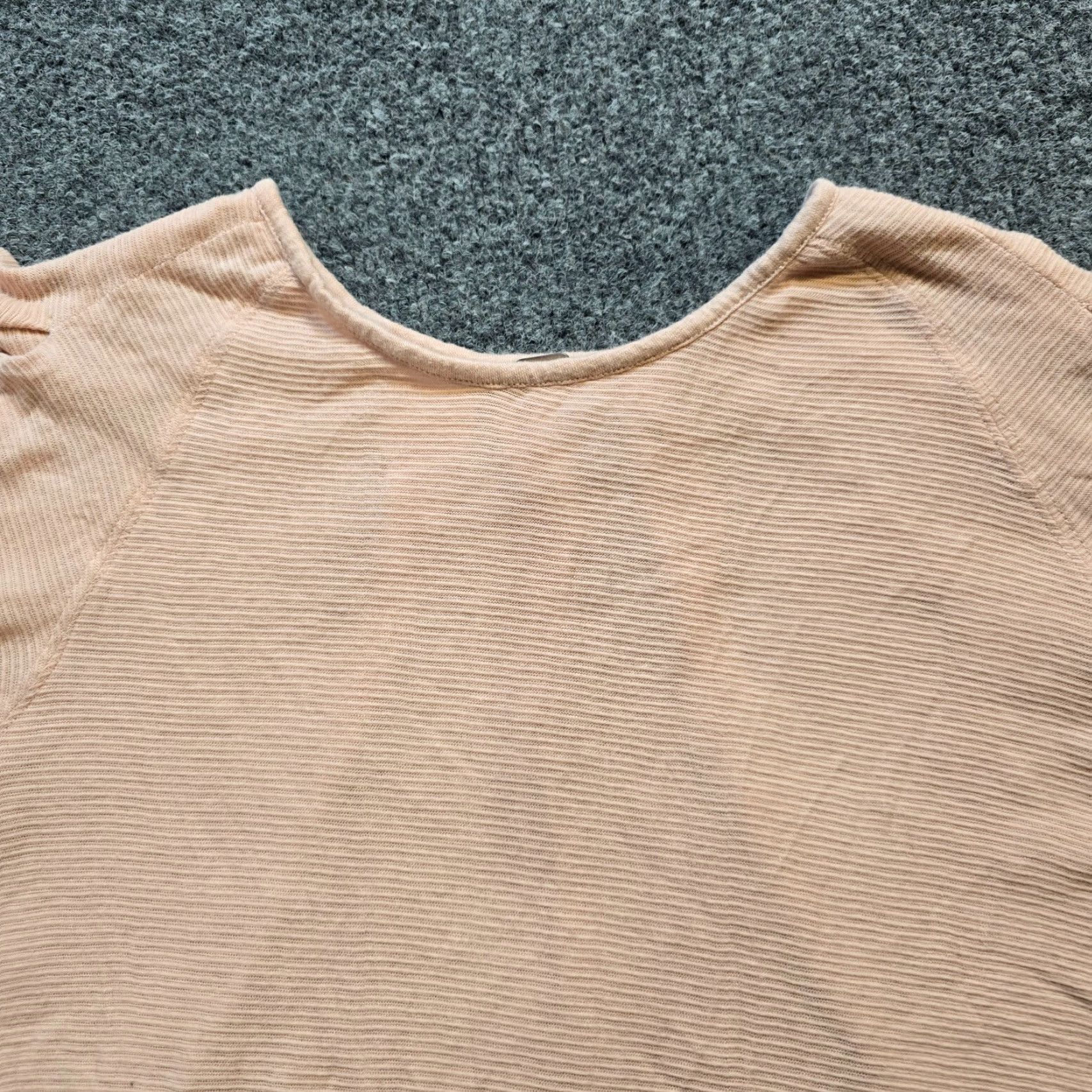 Free People Free People Top Blouse Womens Small Pink Knit Long Sleeve Casual Boho Oversized Capsule Size S / US 4 / IT 40 - 2 Thumbnail