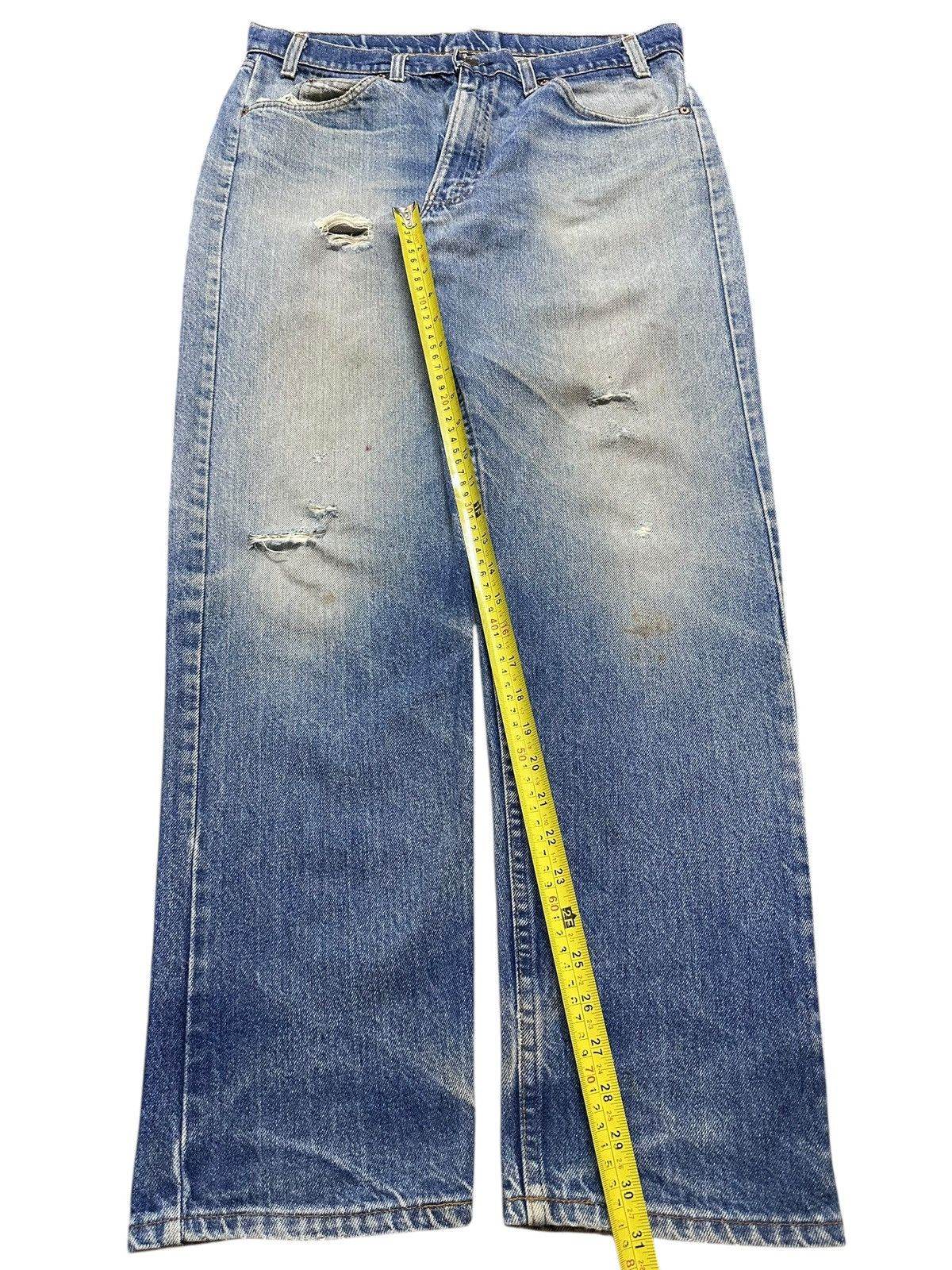 Levi's Vintage Levi's 505 Faded Wash With Loose Style Baggy Size US 35 - 13 Thumbnail