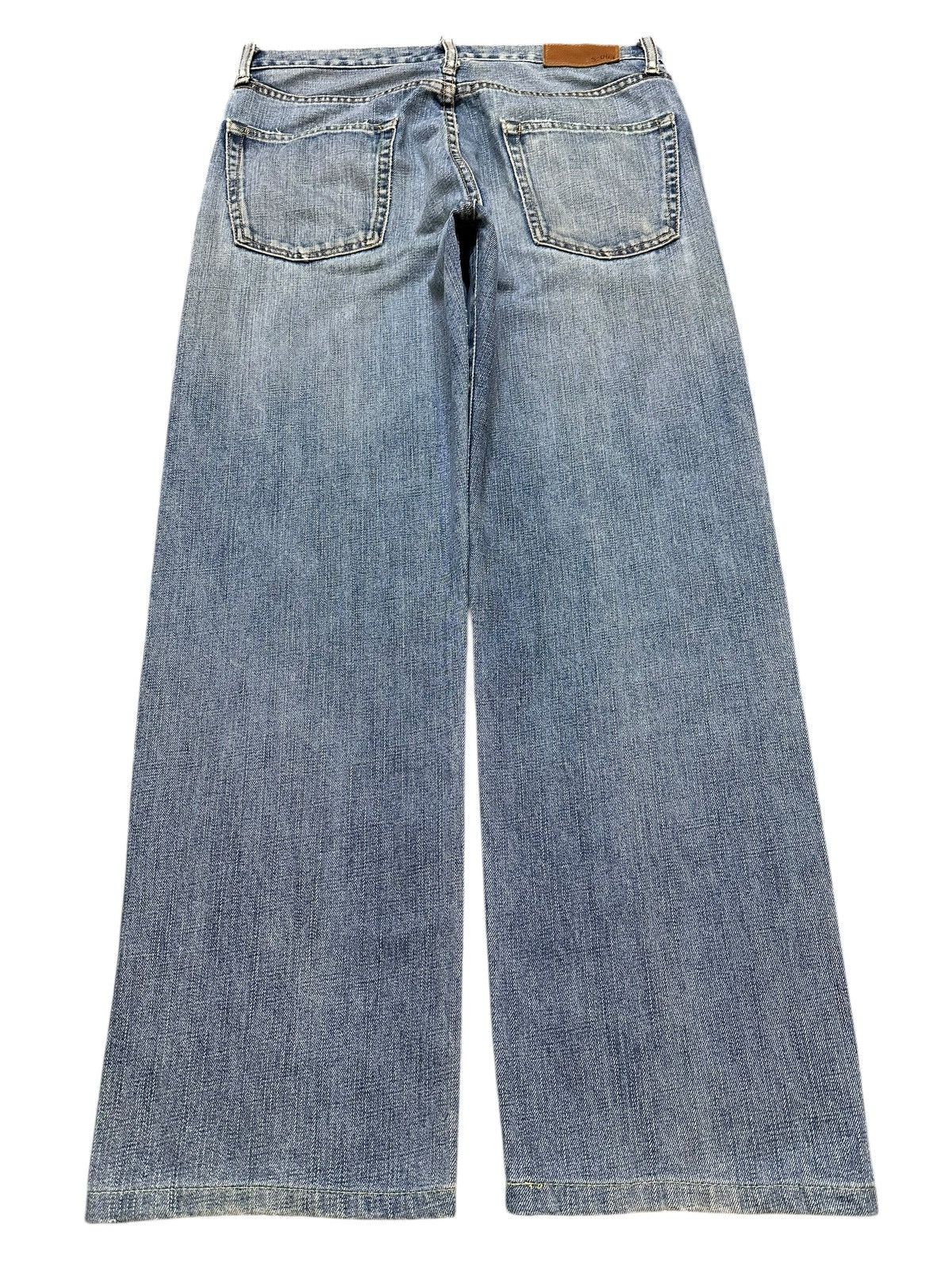 Japanese Brand Vintage Japanese Uniqlo Blue Wash Style Baggy Jeans Size US 31 - 2 Thumbnail
