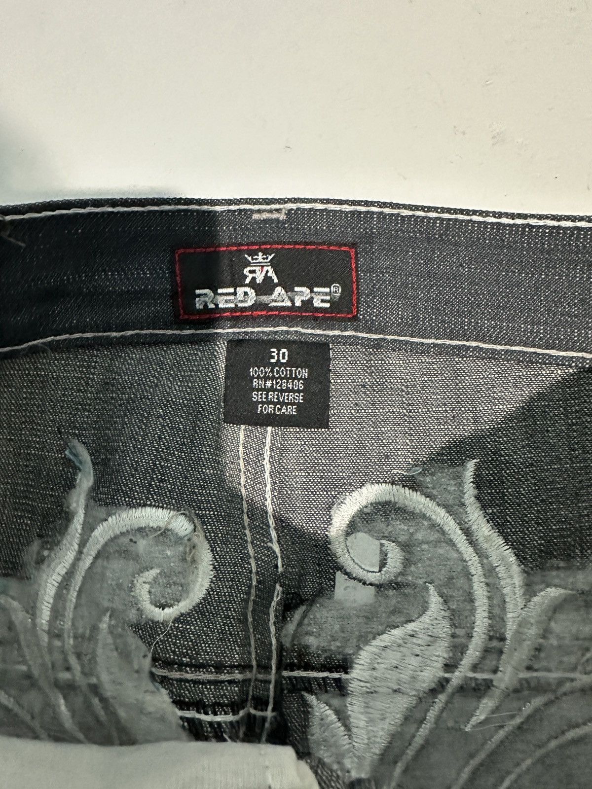 JNCO Red Ape Jean Shorts Size US 32 / EU 48 - 3 Thumbnail