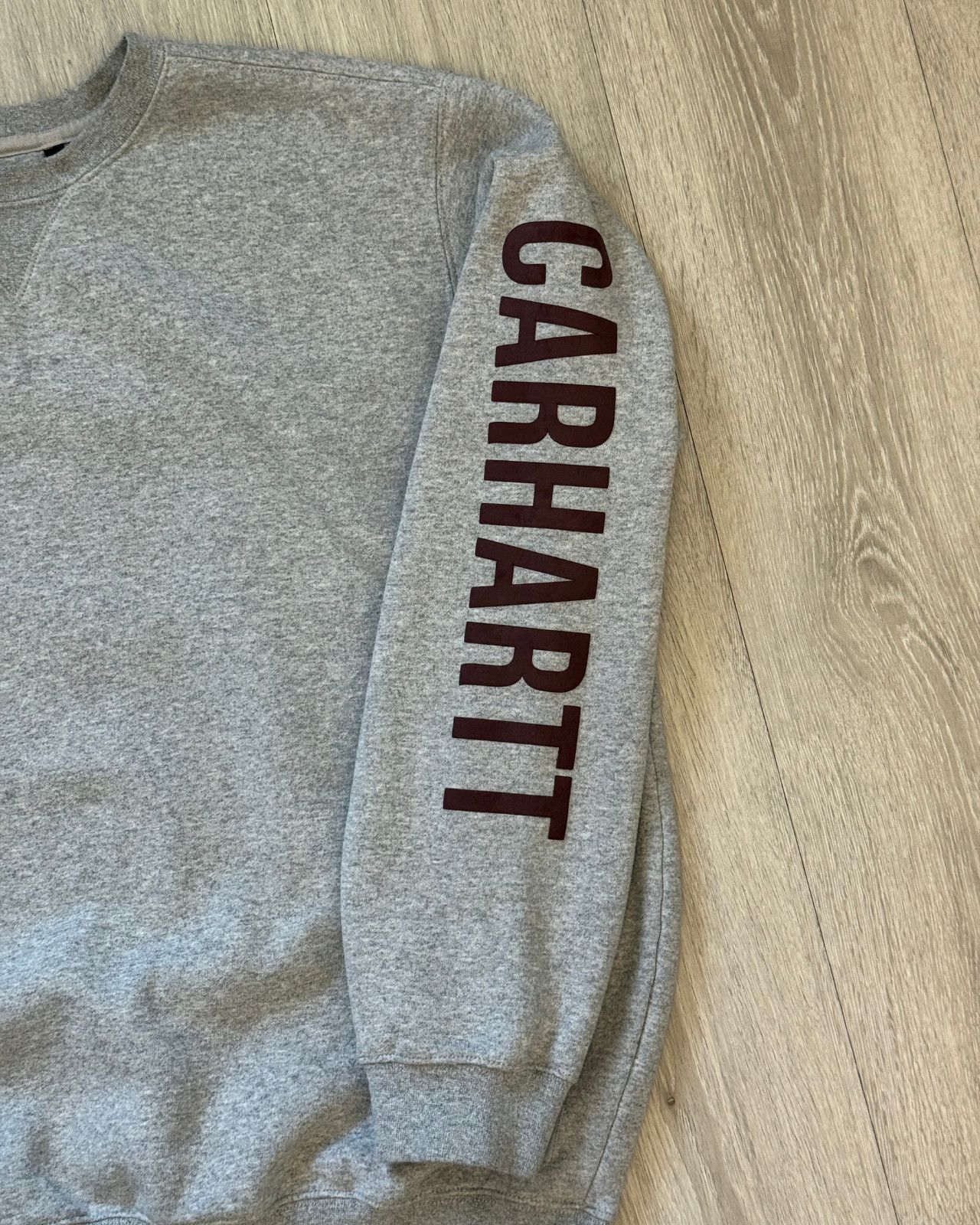 Carhartt Carhartt Loose Fit Boxy Gray Crewneck Sweatshirt - Size XL Size US XL / EU 56 / 4 - 3 Thumbnail