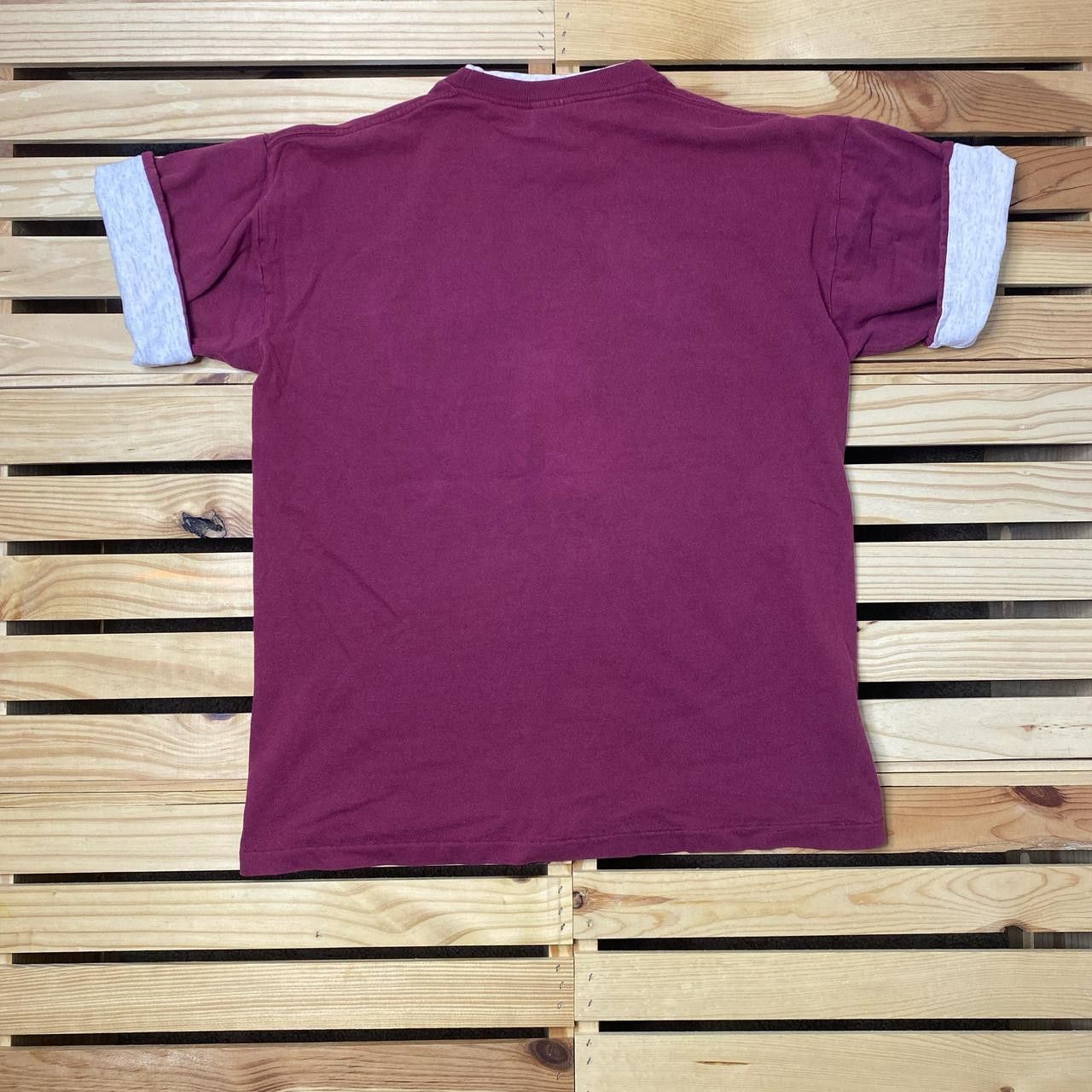 Other Vintage MSU Bulldogs Burgundy College Tee Size Medium Size US M / EU 48-50 / 2 - 2 Thumbnail