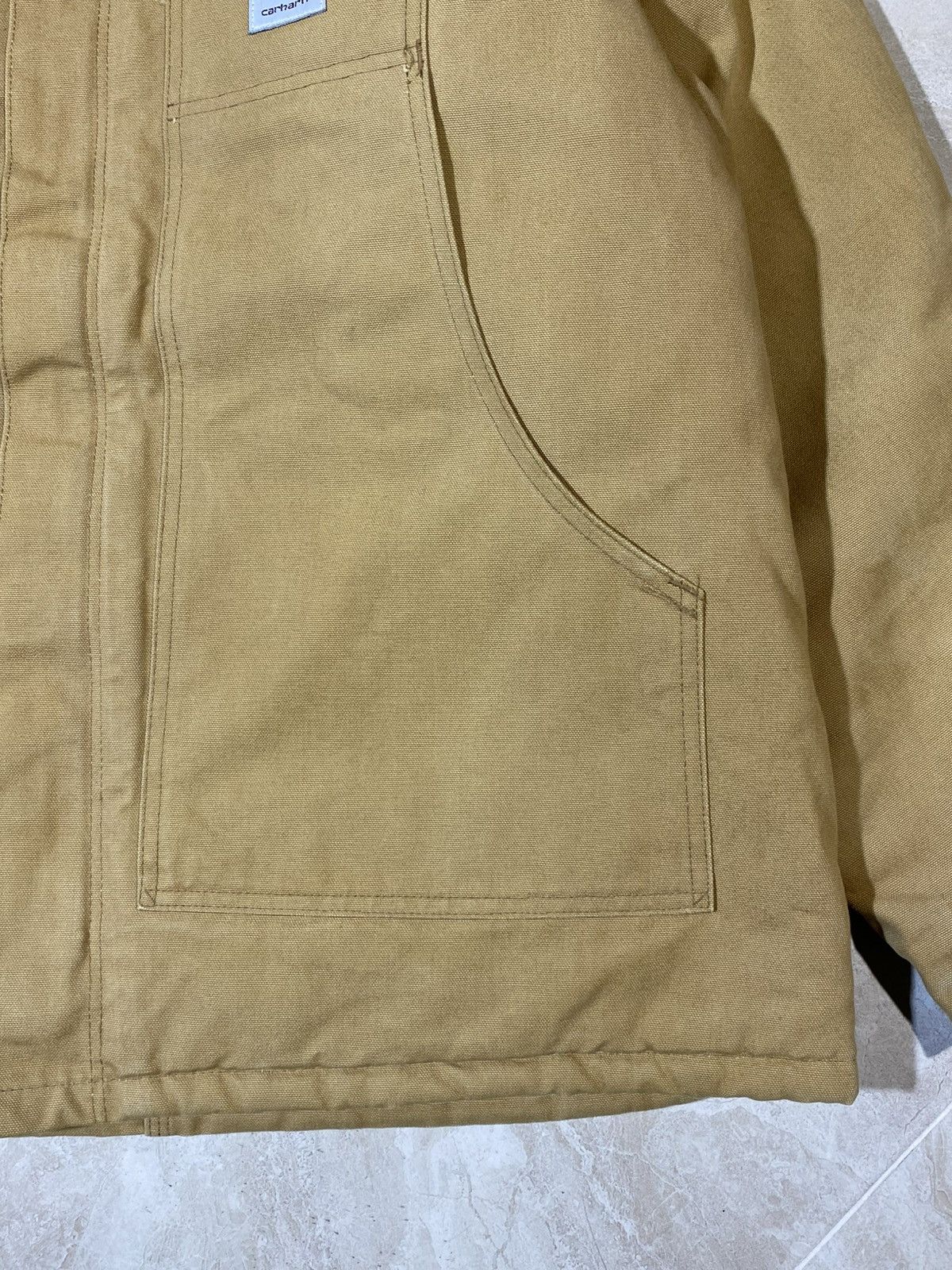 Carhartt 🔥 CARHARTT CANVAS WORK JACKET Y2K DETROIT VIBES USA MADE Size US M / EU 48-50 / 2 - 6 Thumbnail