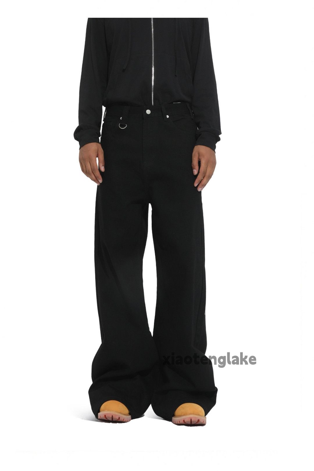 zx wide Leg flared hiphop yuppie cleanfit y2k pants