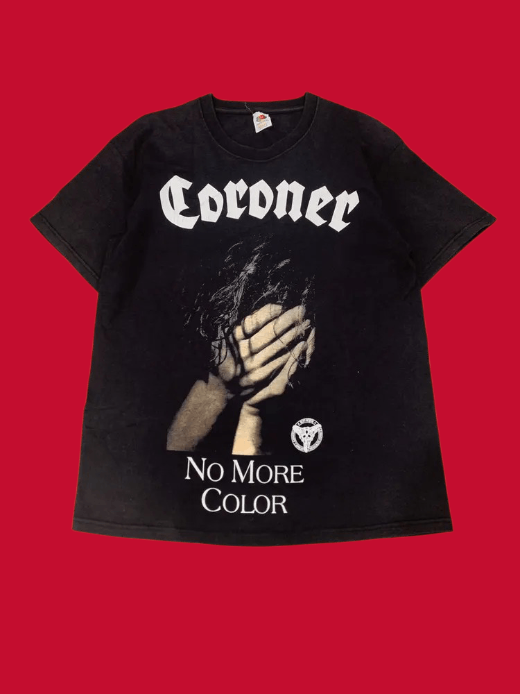 Band Tees 2000's Coroner Swiss Thrash Metal Band Tee Size US L / EU 52-54 / 3 - 5 Thumbnail