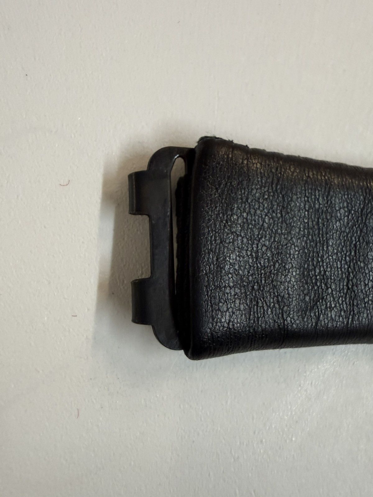 Saint Laurent Paris Saint Laurent Paris — Black Leather Wide Cummerbund Belt Size ONE SIZE - 10 Thumbnail
