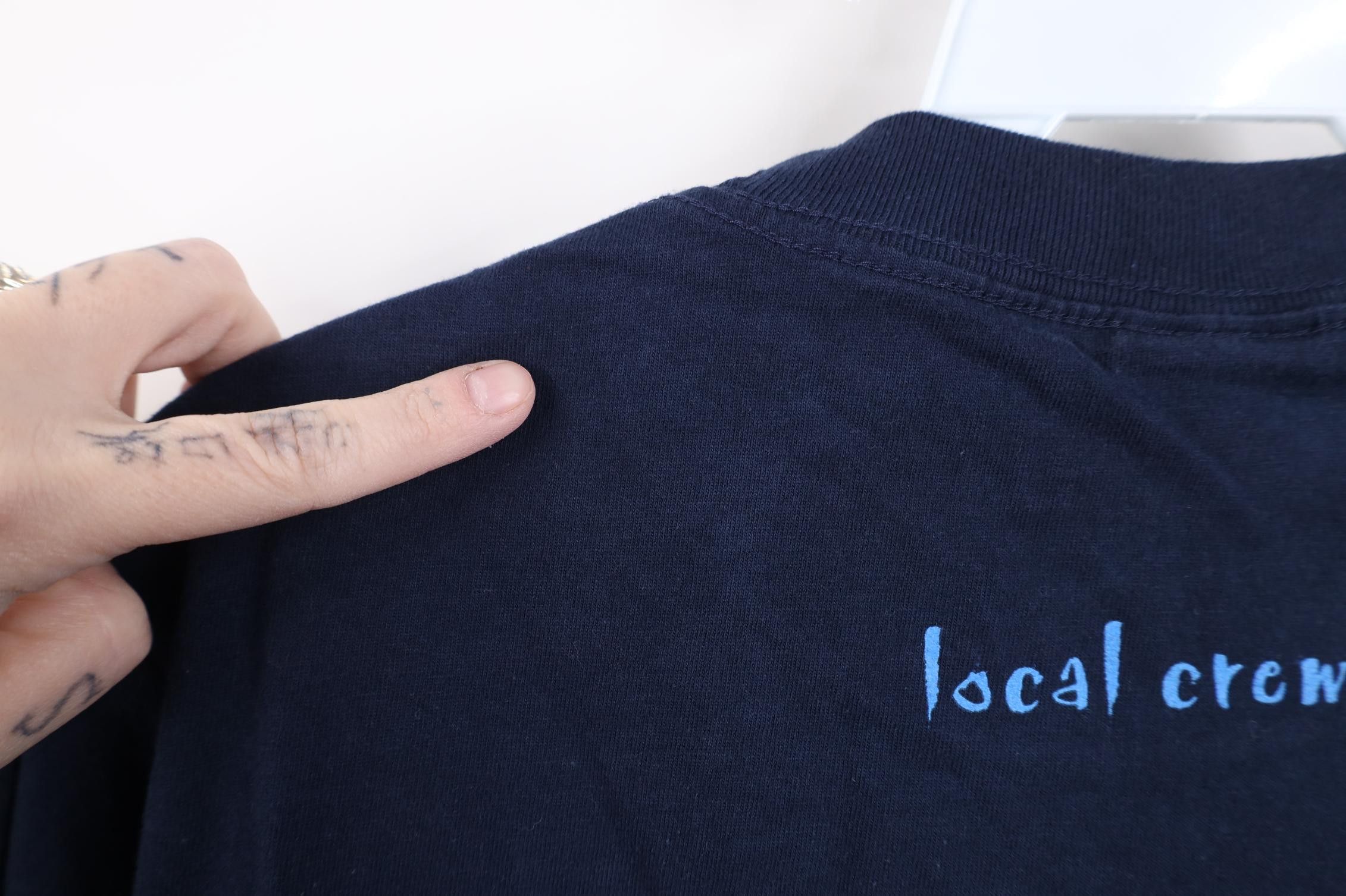Vintage Vintage Y2K Local Crew 2001 Tour Melissa Band T-Shirt Size US XL / EU 56 / 4 - 12 Thumbnail