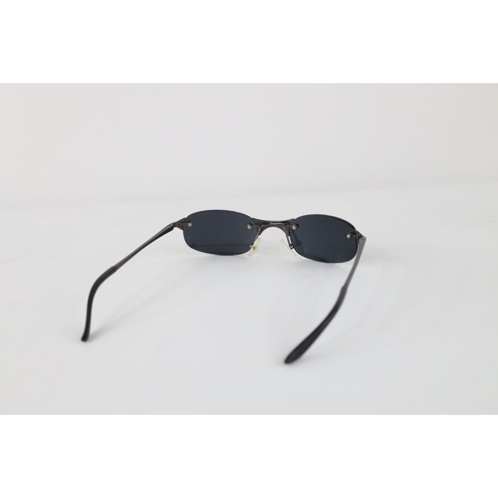 Vintage Vintage Y2K Streetwear Matrix Style Oval Mirrored Sunglasses Size ONE SIZE - 4 Thumbnail