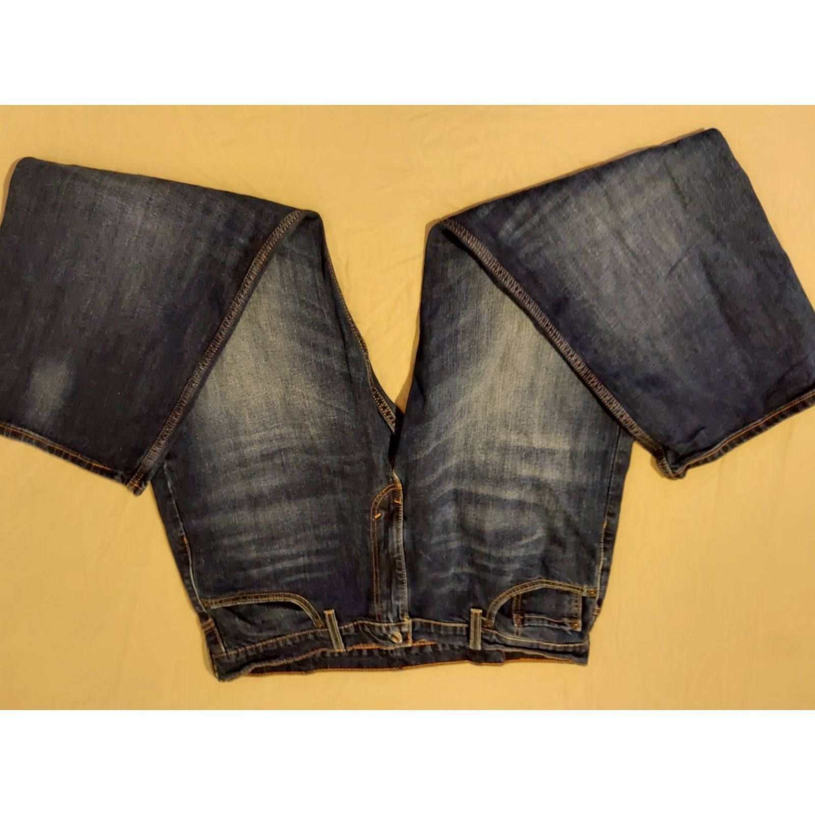 Levi's Levis 569 Jeans Mens 38x30 40x30 Relaxed Straight Denim Pants Size US 38 / EU 54 - 5 Thumbnail