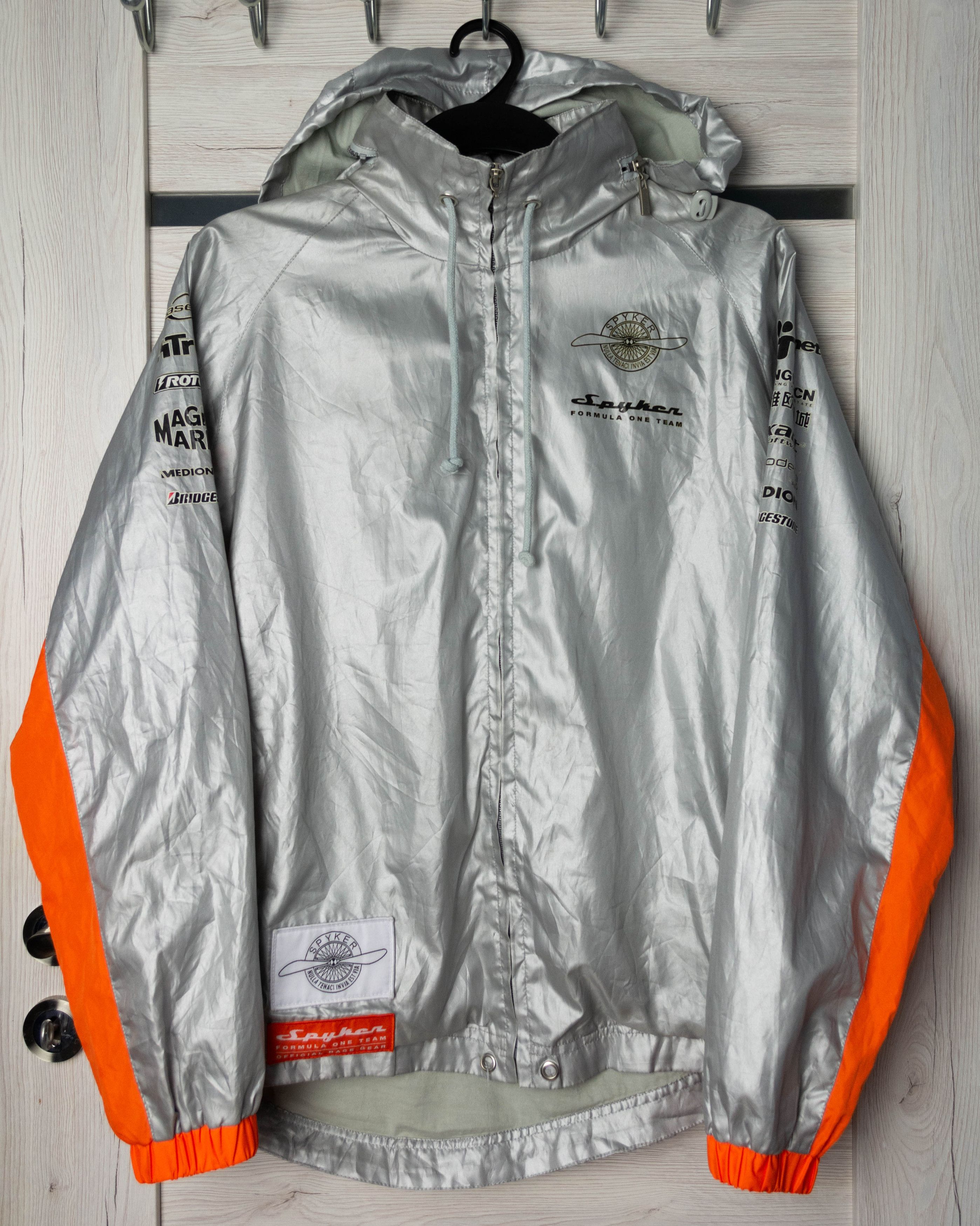 Formula 1 SPYKER FORMULA ONE TEAM SILVER JACKET Size US L / EU 52-54 / 3 - 1 Thumbnail