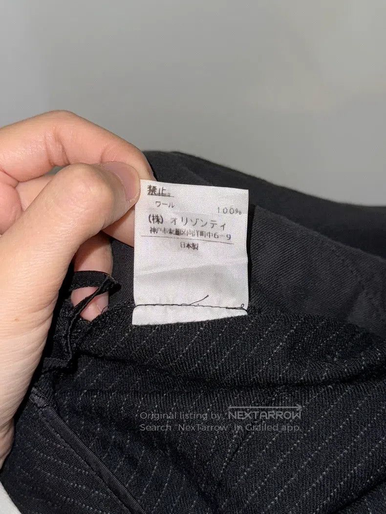 Vivienne Westwood Vivienne Westwood size 1 Black striped wide-leg trousers Size 24" / US 00 / IT 34 - 6 Thumbnail