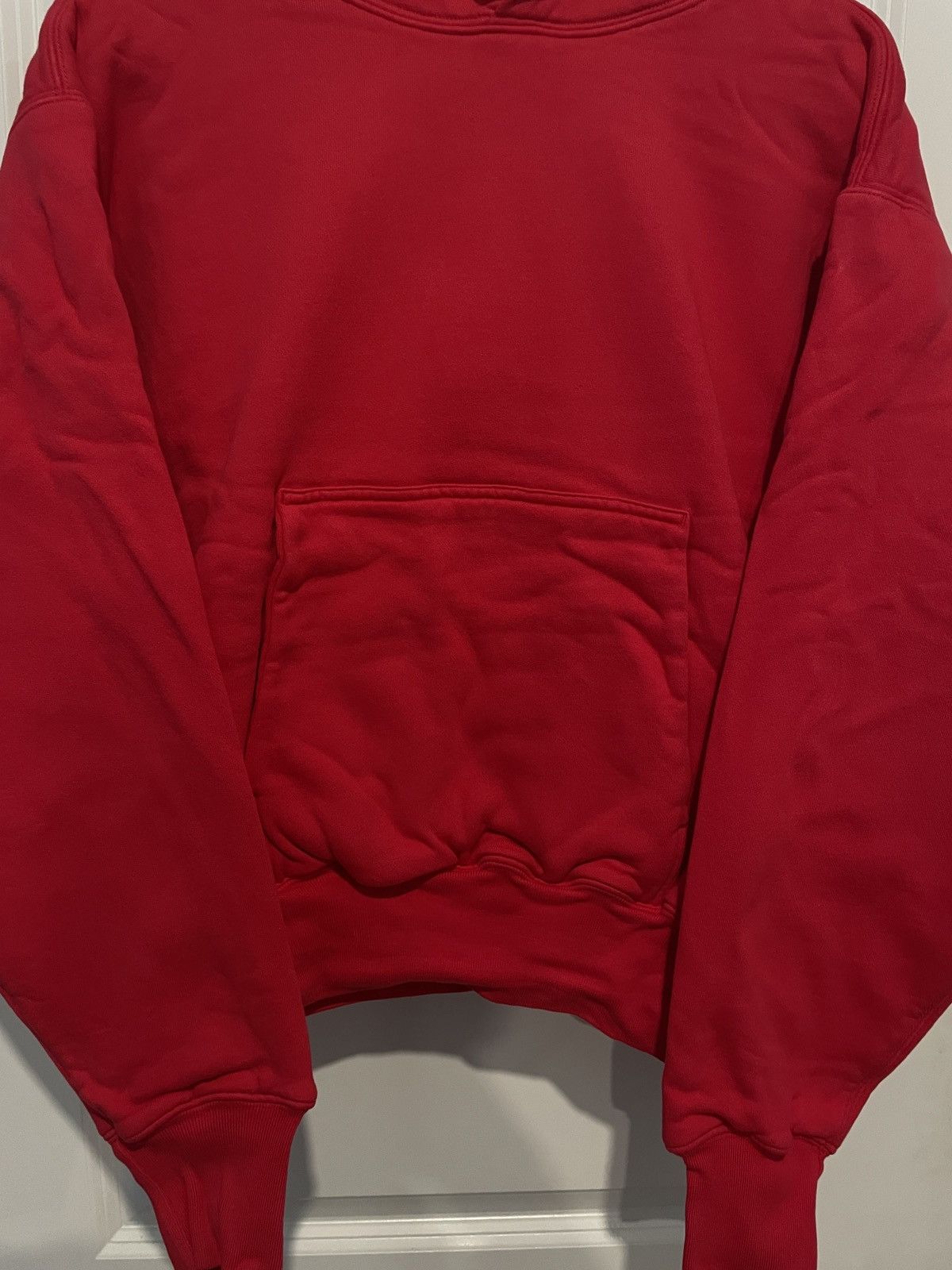 Balenciaga × Gap × Kanye West Yeezy Gap Perfect Hoodie Red Size XS Size US XS / EU 42 / 0 - 2 Thumbnail