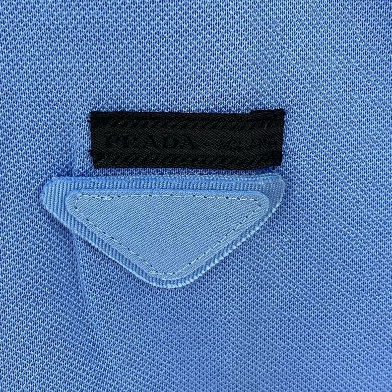Prada Prada Size 3XL Chest triangle black patch short-sleeved POL Size US XXL / EU 58 / 5 - 3 Thumbnail