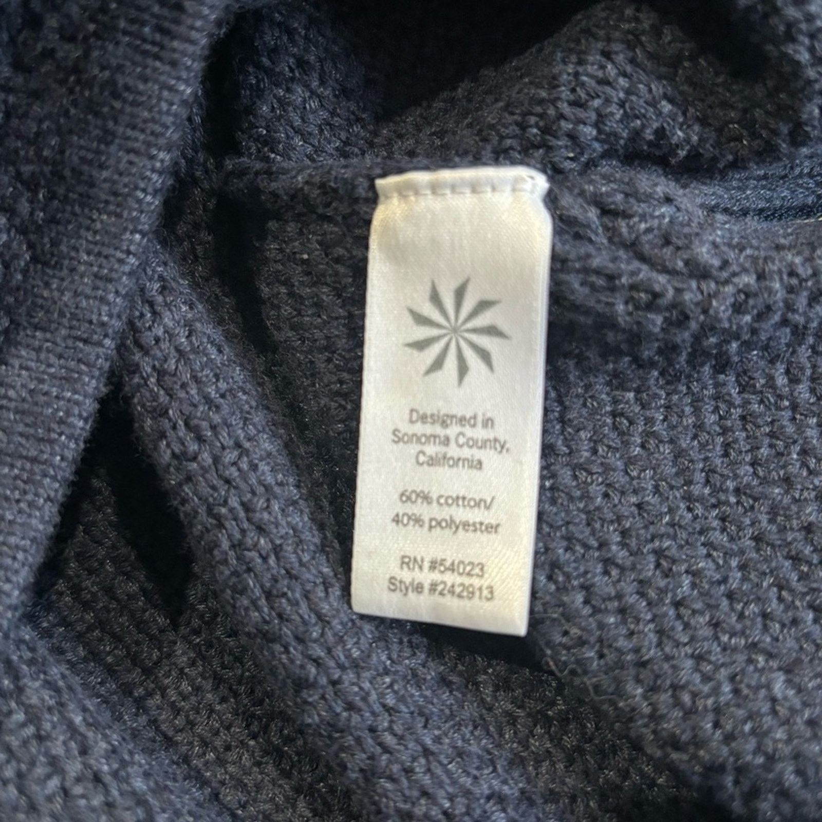 Athleta ATHLETA Blue Varsity Knit Side Zip Pullover Sweater Sz XS Size XS / US 0-2 / IT 36-38 - 6 Thumbnail
