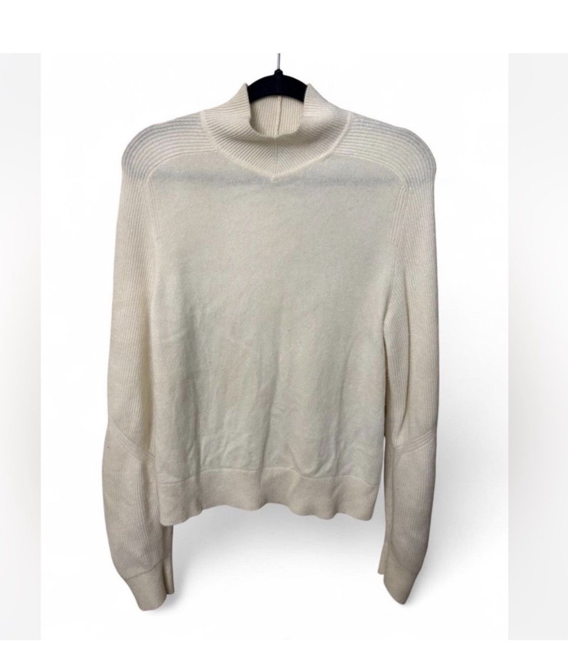 Rag & Bone rag & bone Cream Cowl Neck Sweater Size L / US 10 / IT 46 - 1 Thumbnail