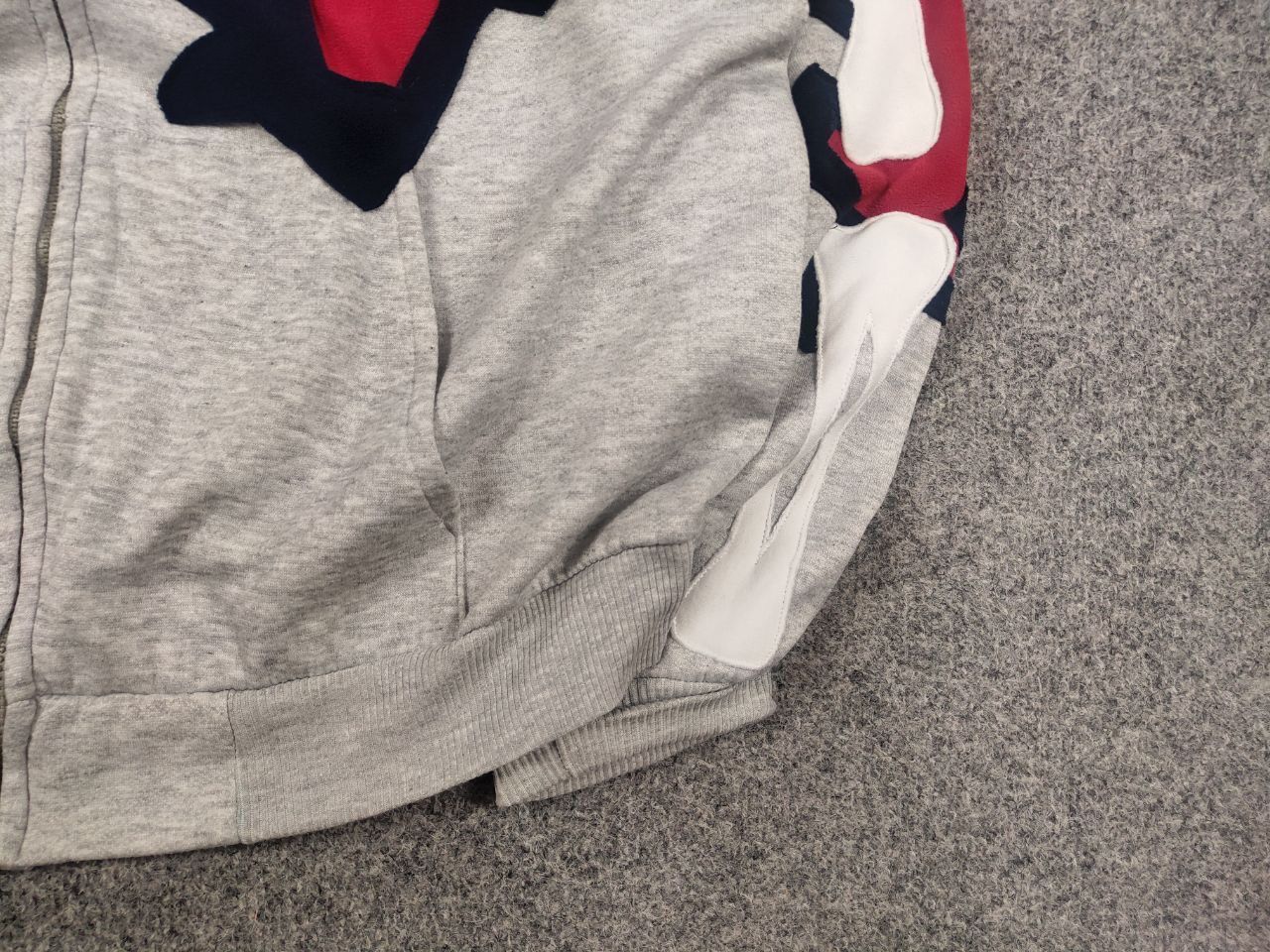 Nike Vintage Nike USA Custom Skeleton Overiszed Zip Hoodie Y2K Size US XL / EU 56 / 4 - 8 Thumbnail