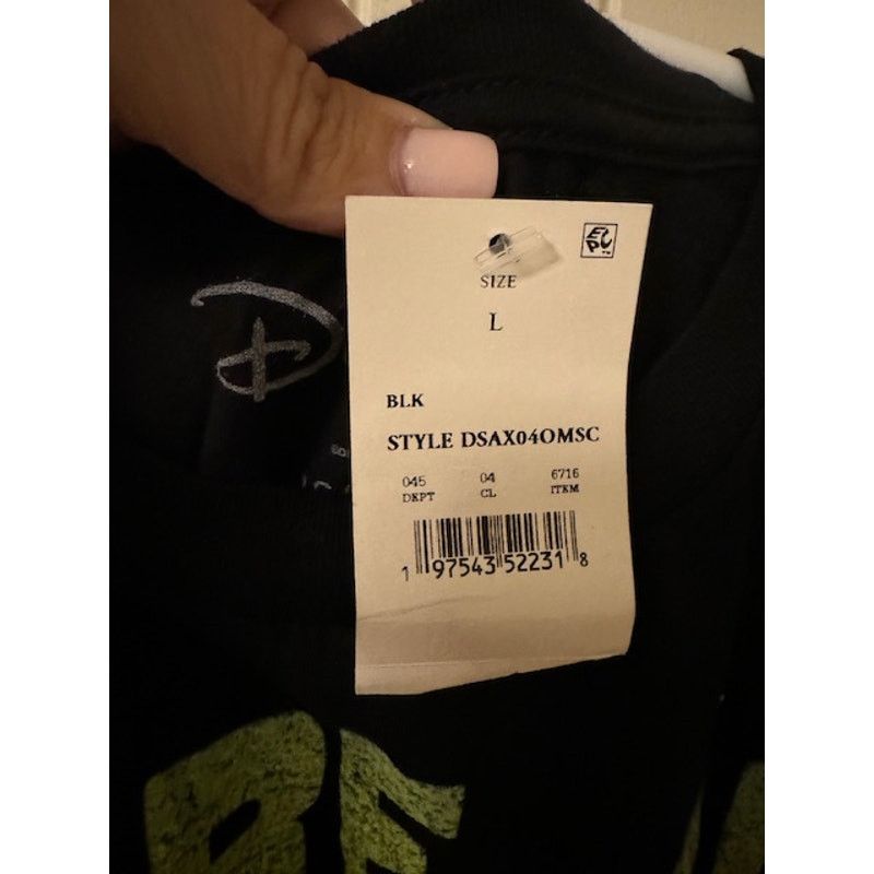Disney Disney Alice In Wonderland Cheshire Cat Black T-Shirt L Size L / US 10 / IT 46 - 4 Thumbnail
