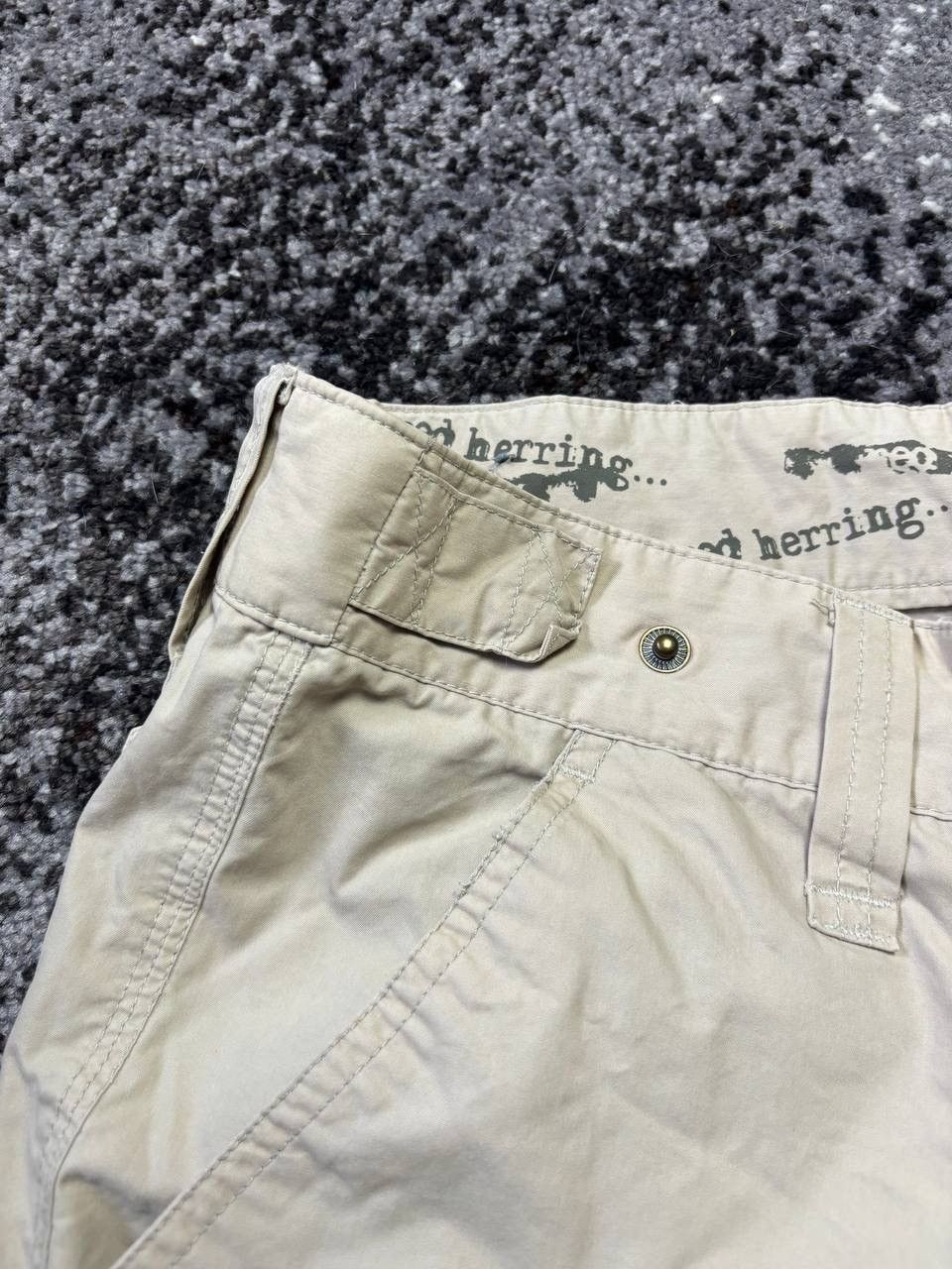 Japanese Brand × Vintage Vintage Y2K Red Herring Debenhams Baggy Cargo Pants Size US 34 / EU 50 - 8 Thumbnail