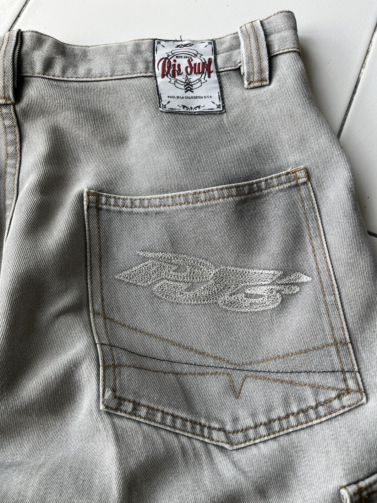 Vintage PJS Cargo Pants Baggy Size US 35 - 14 Thumbnail