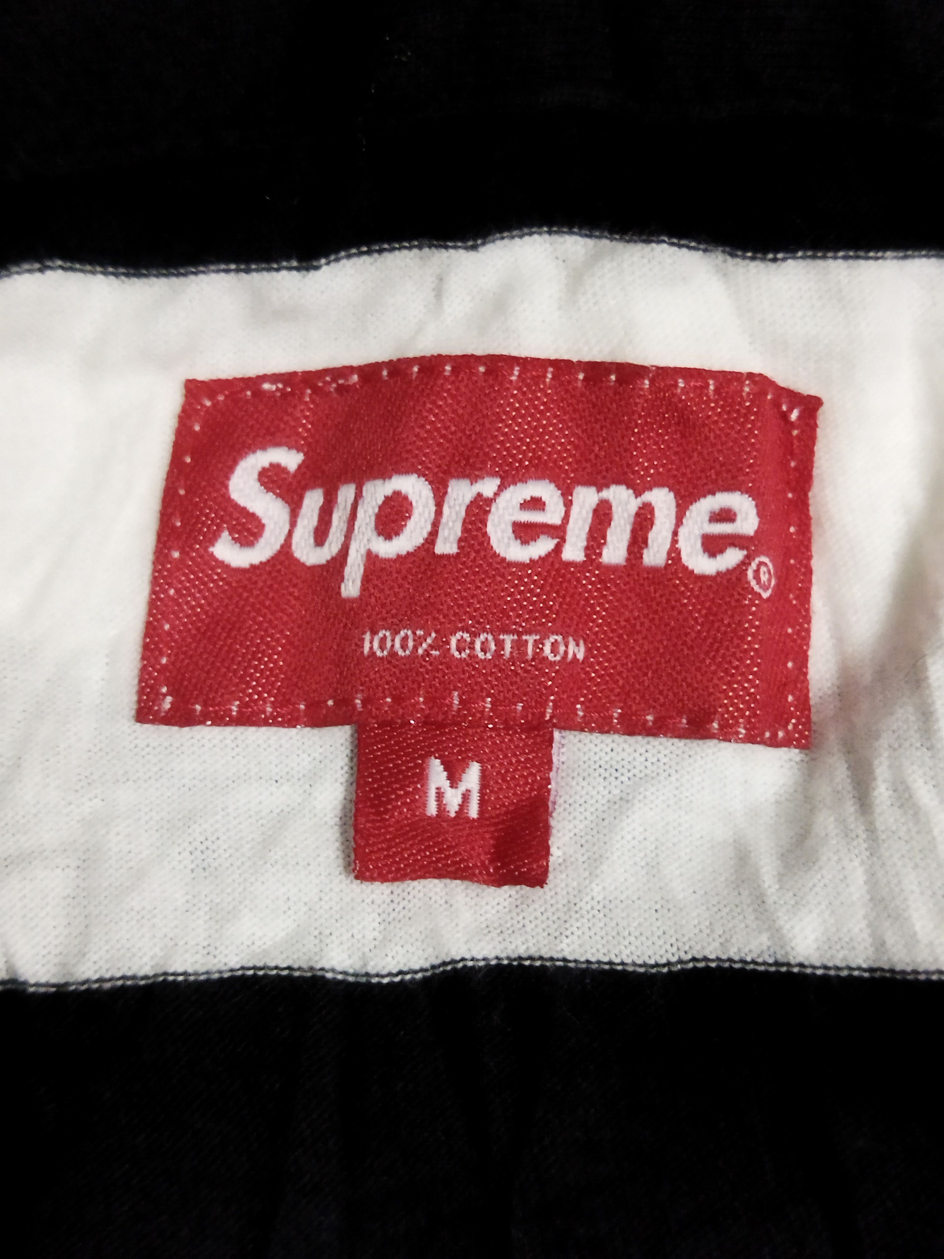 Supreme Supreme Striped Polo Shirt Size US L / EU 52-54 / 3 - 3 Thumbnail