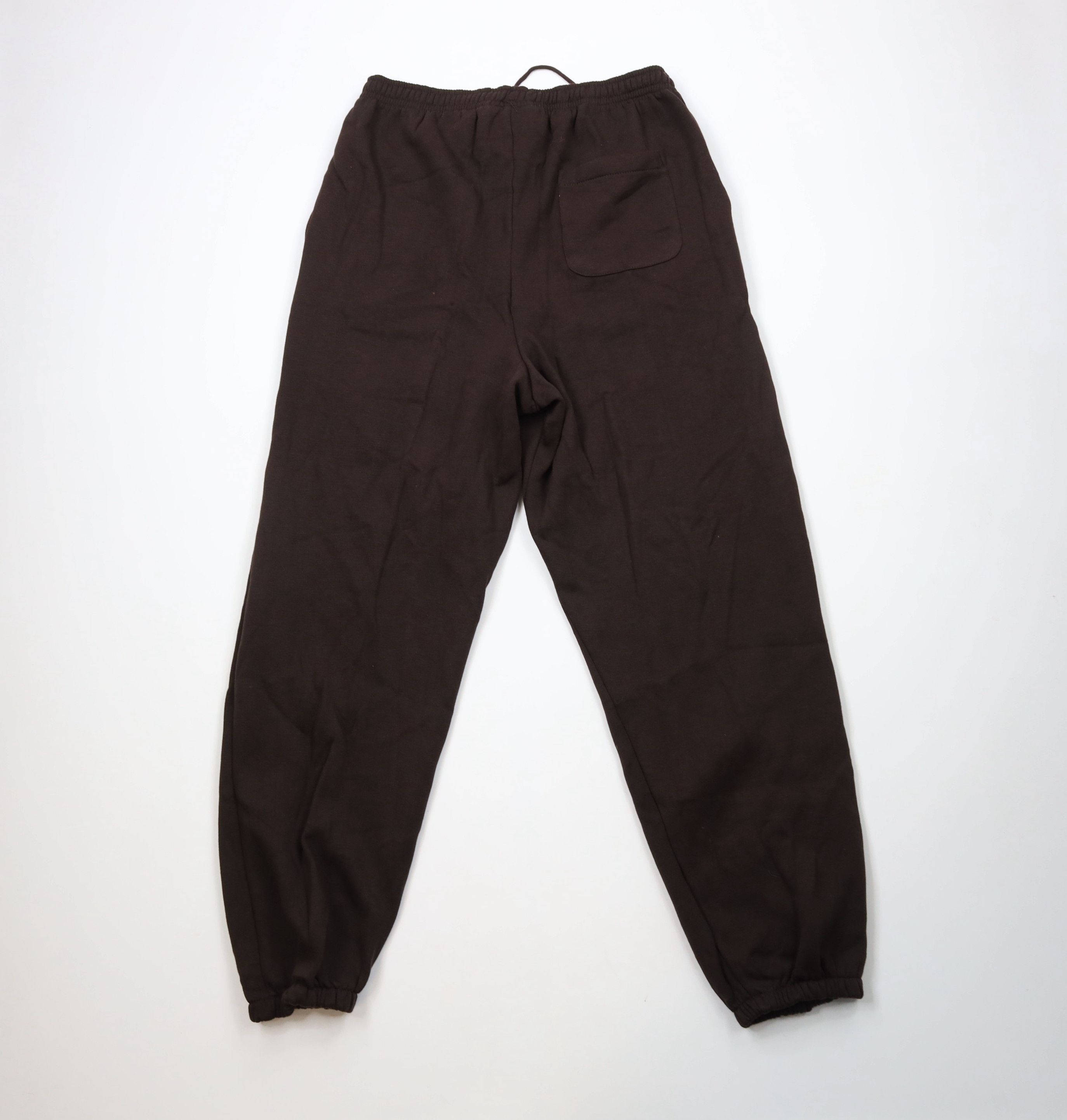 Vintage Vintage 90s Streetwear Baggy Sweatpants Joggers Dark Brown Size US 38 / EU 54 - 7 Thumbnail