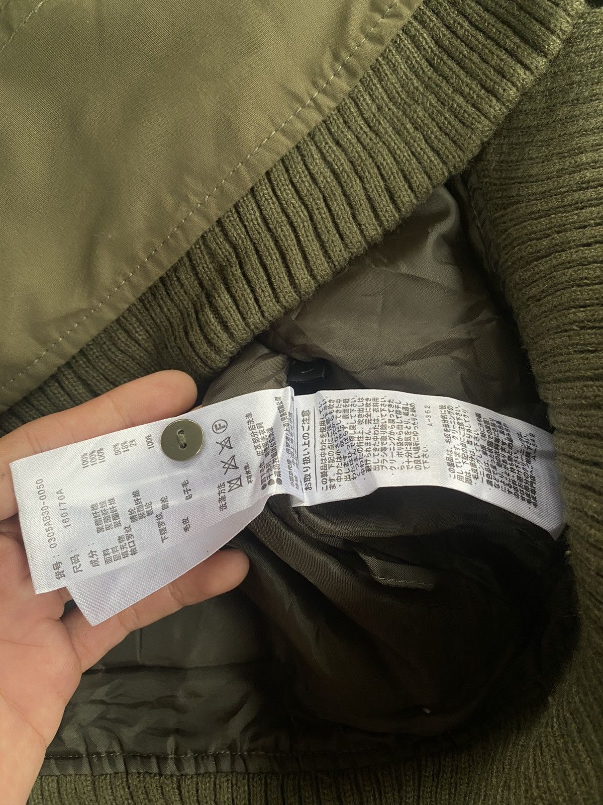 If Six Was Nine × Le Grande Bleu (L.G.B.) SLY MILITARY WINTERCOAT PARKA WITH FUR HOODIE Size US S / EU 44-46 / 1 - 9 Thumbnail