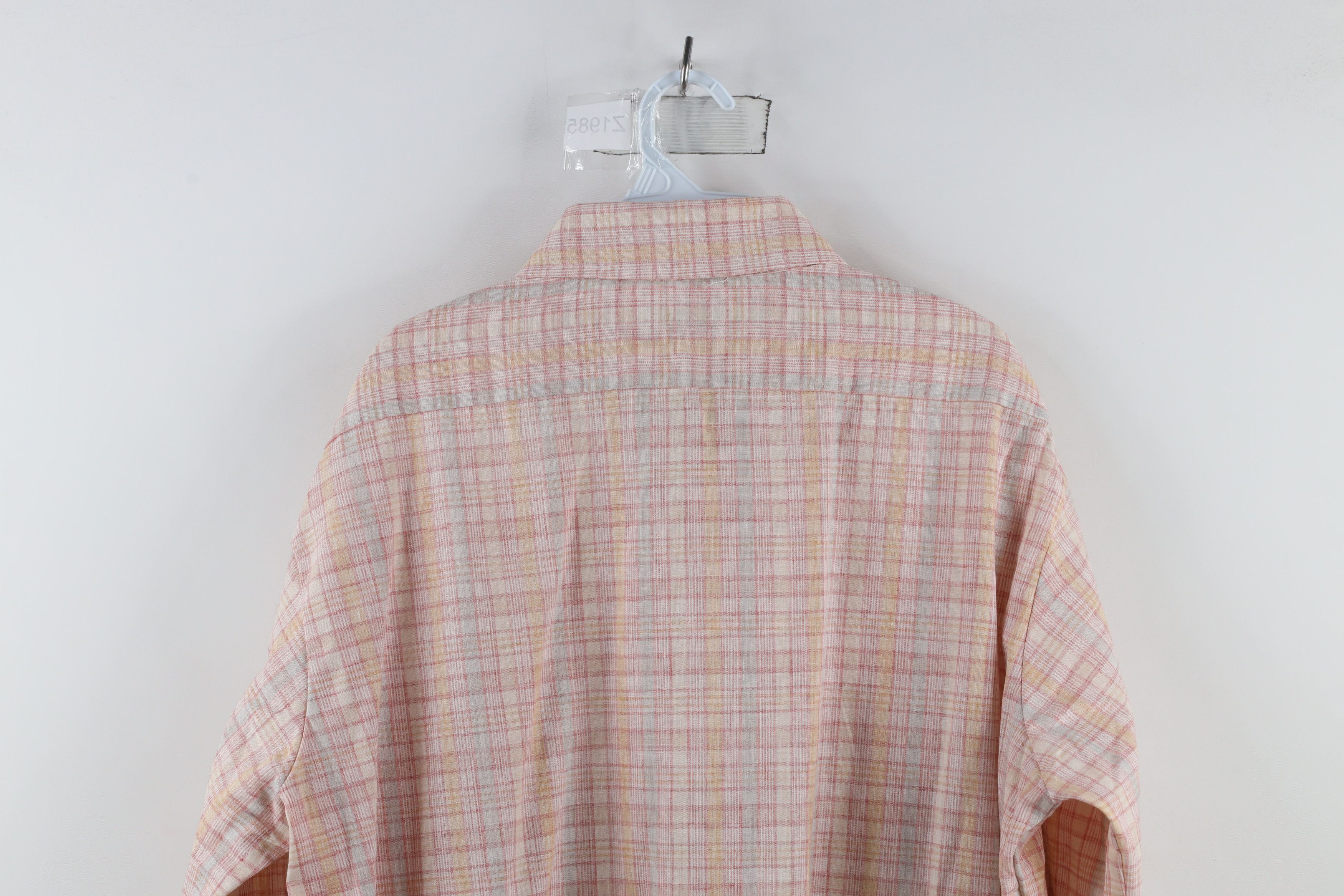 Vintage Vintage 70s Streetwear Rainbow Collared Button Shirt USA Size US XL / EU 56 / 4 - 8 Thumbnail