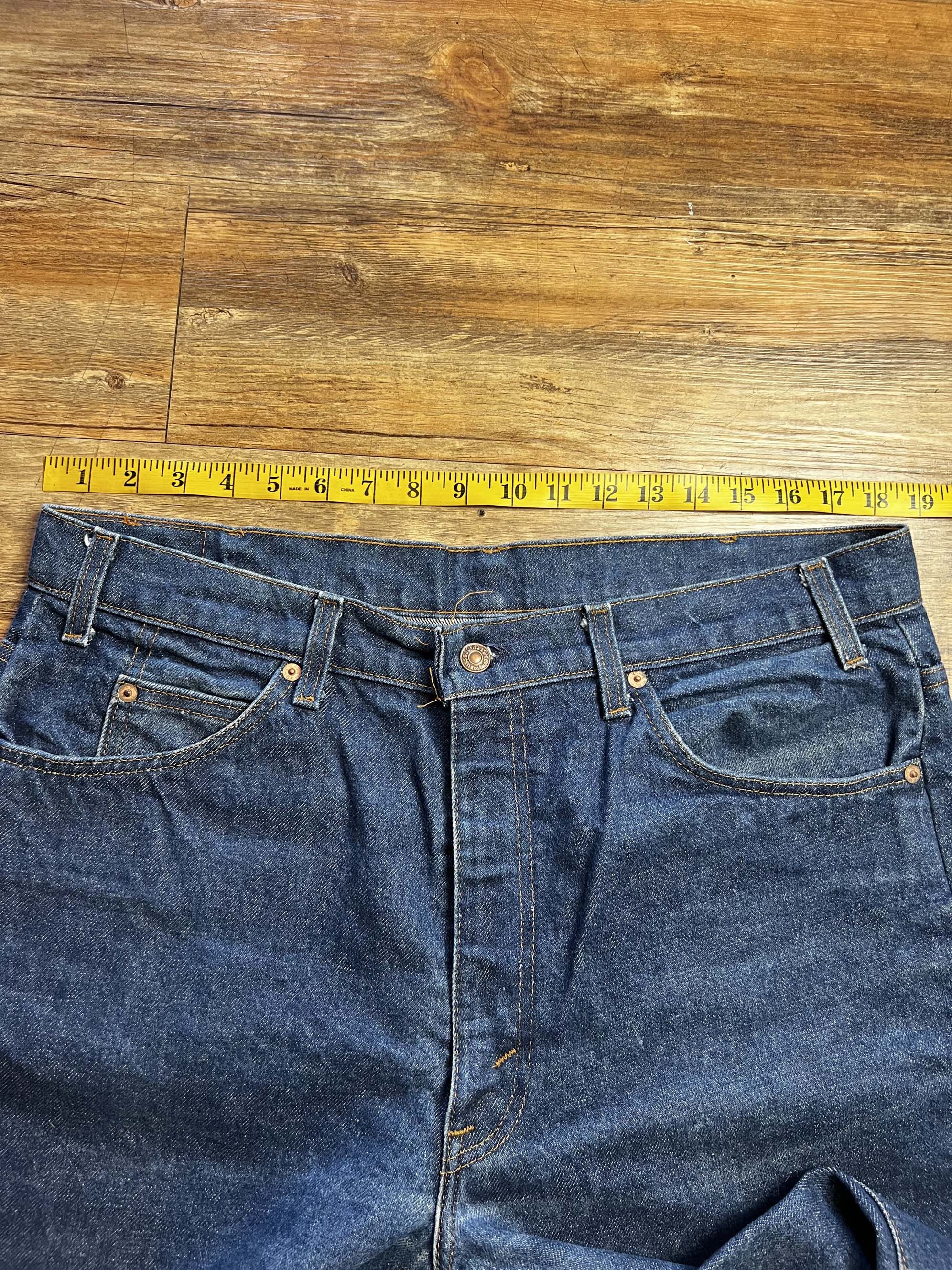 Levi's Vintage Clothing 1970's-1980's Levi's 20517-0217 Boot Cut Orange Tab Jeans Size US 38 / EU 54 - 8 Thumbnail