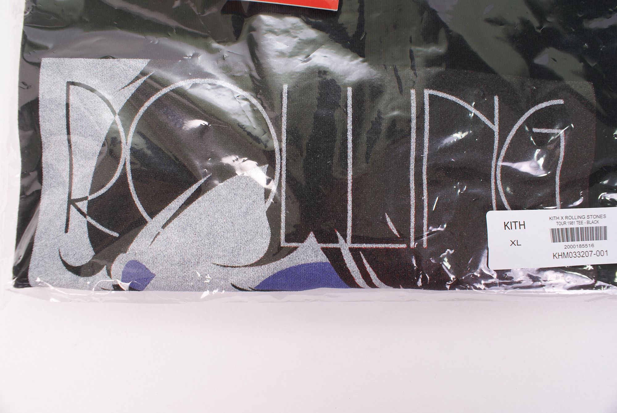 Kith 2025 Kith x Rolling Stones TOUR 1981 Tee IN-STORE EXCLUSIVE Size US XL / EU 56 / 4 - 5 Thumbnail