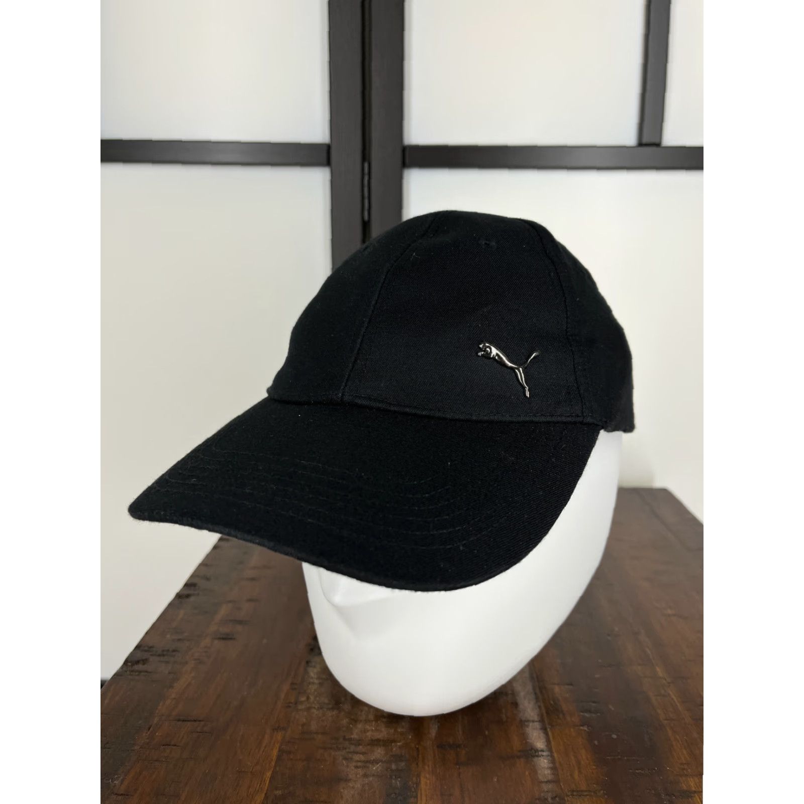 Puma PUMA Hat Cap Snapback One Size Black Silver Logo Adjustable Men Adult Polyester Cap Hat Size ONE SIZE - 5 Thumbnail