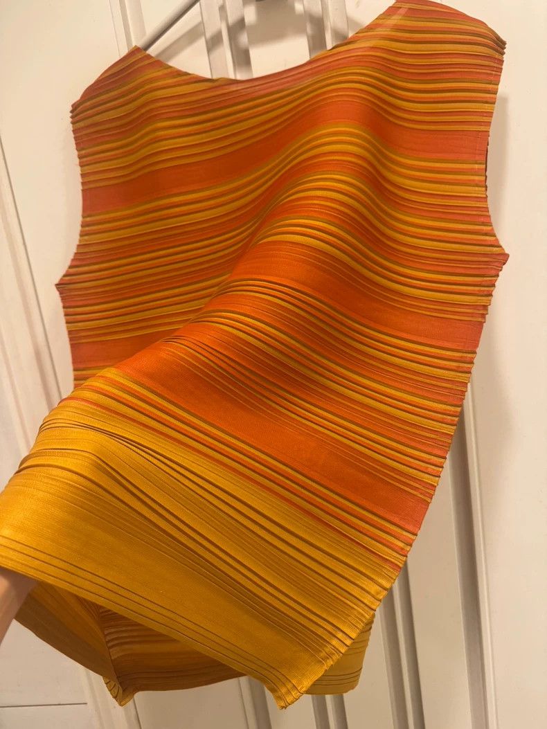 Issey Miyake Issey Miyake size:3 Orange vest Size XS / US 0-2 / IT 36-38 - 4 Thumbnail