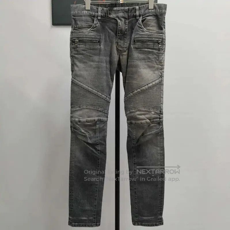 Balmain Balmain Black Cotton Casual Pants for Men . Size US 34 / EU 50 - 1 Thumbnail
