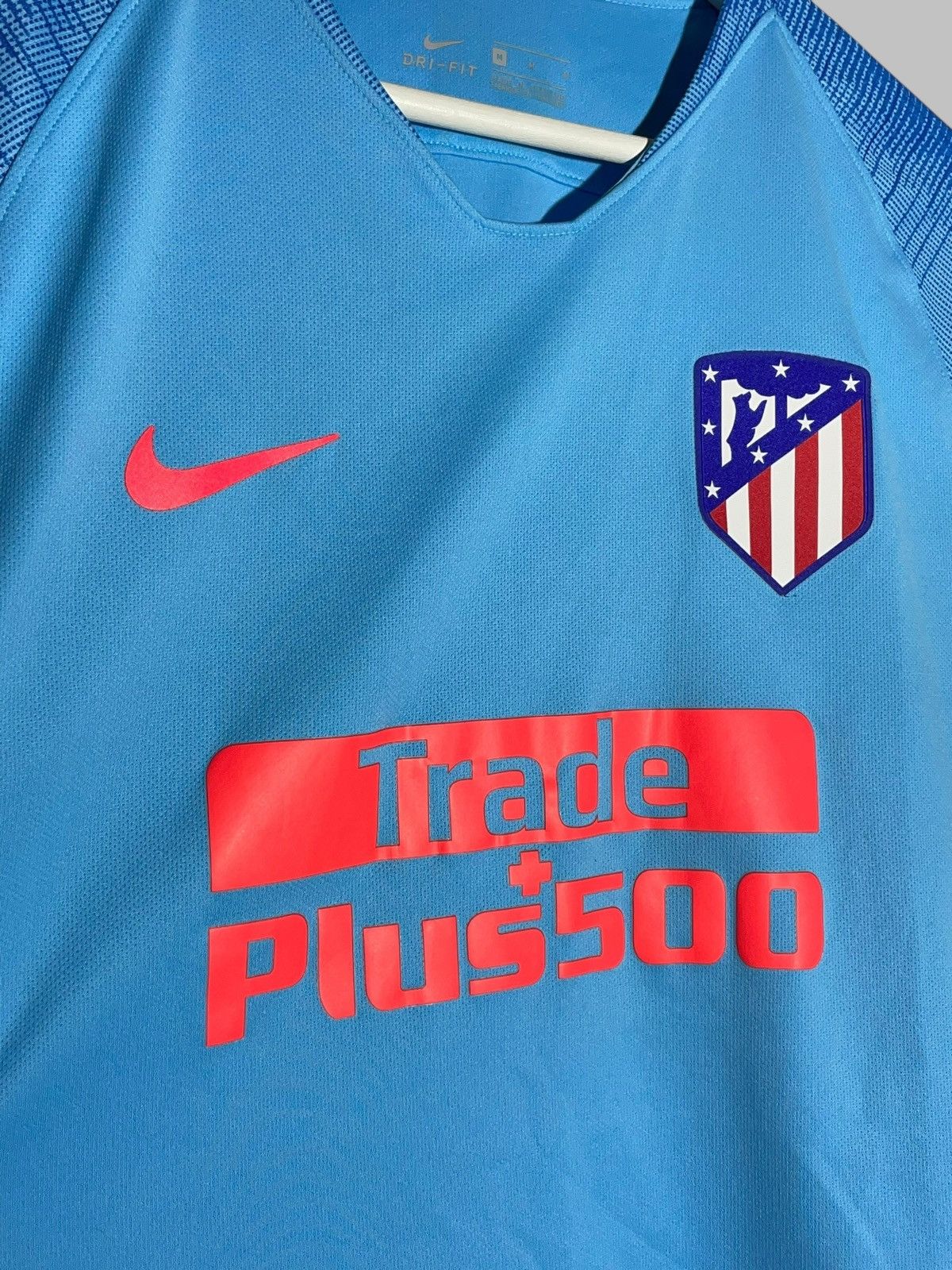 Nike Atletico Madrid Nike 2018/19 Away Football Shirt Size US M / EU 48-50 / 2 - 3 Thumbnail
