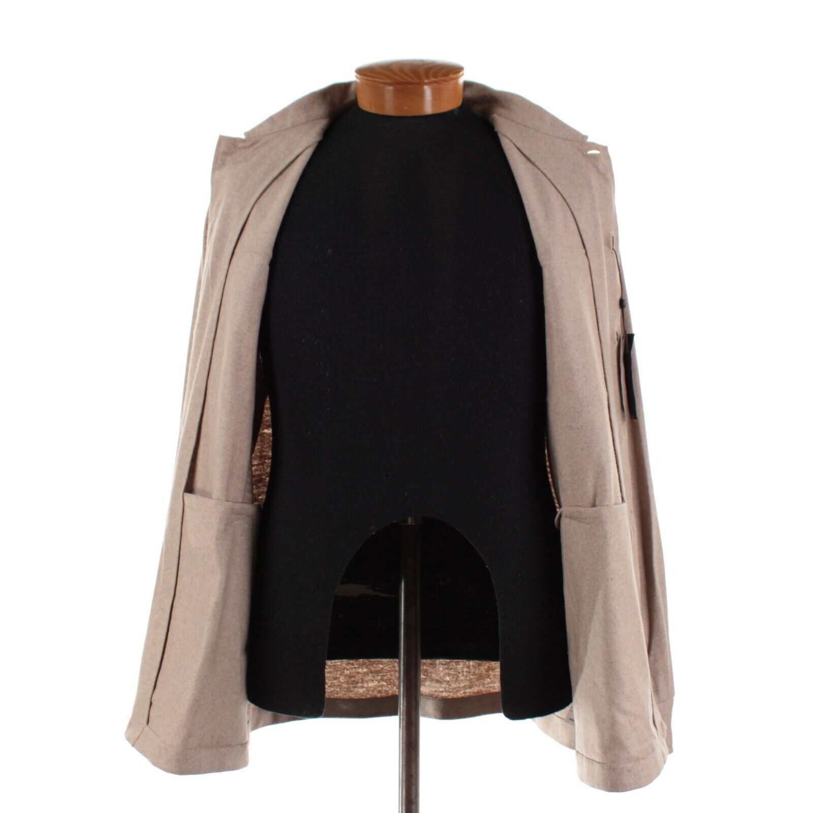 Other Windsor Overshirt Size XL US In Beige Cashmere Blend Size US XL / EU 56 / 4 - 6 Thumbnail