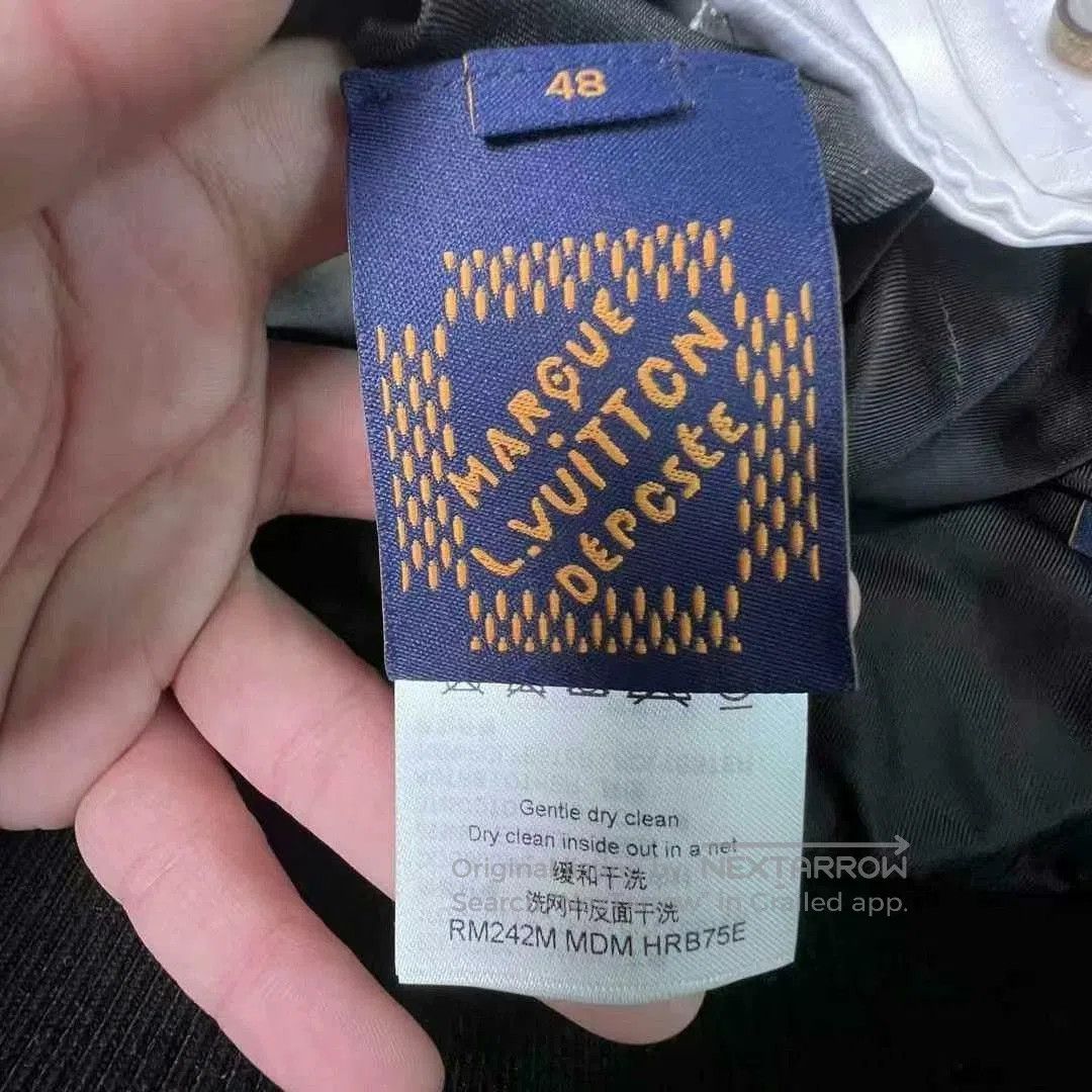 Louis Vuitton louis vuitton black and white baseball jacket. Size US M / EU 48-50 / 2 - 4 Thumbnail