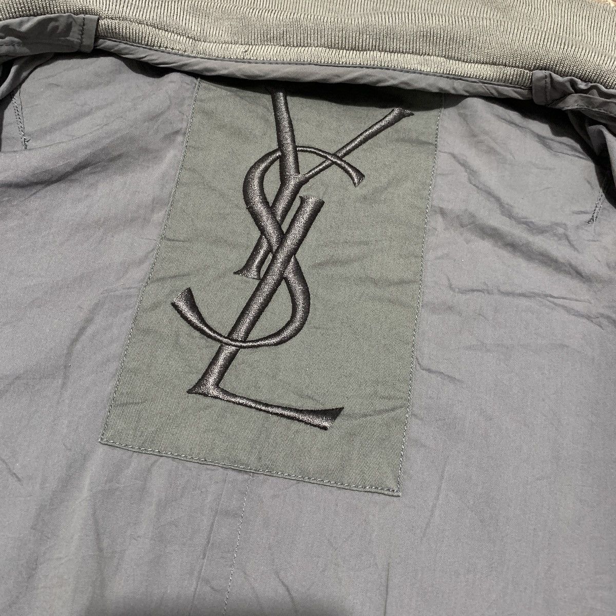 Yves Saint Laurent Yves Saint Laurent Grey Paracute Bomber Jacket Size US M / EU 48-50 / 2 - 9 Thumbnail