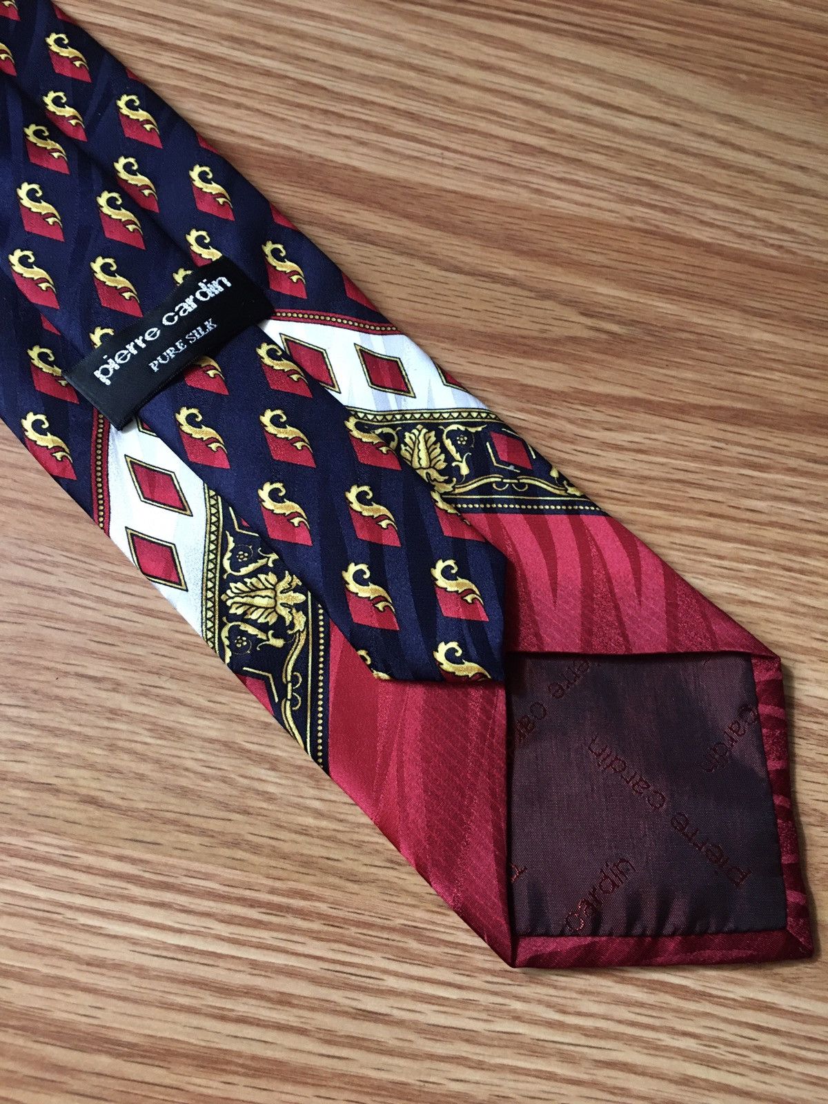 Pierre Cardin Pierre Cardin Designer Elegant Silk Mens Neck Tie Size ONE SIZE - 3 Thumbnail