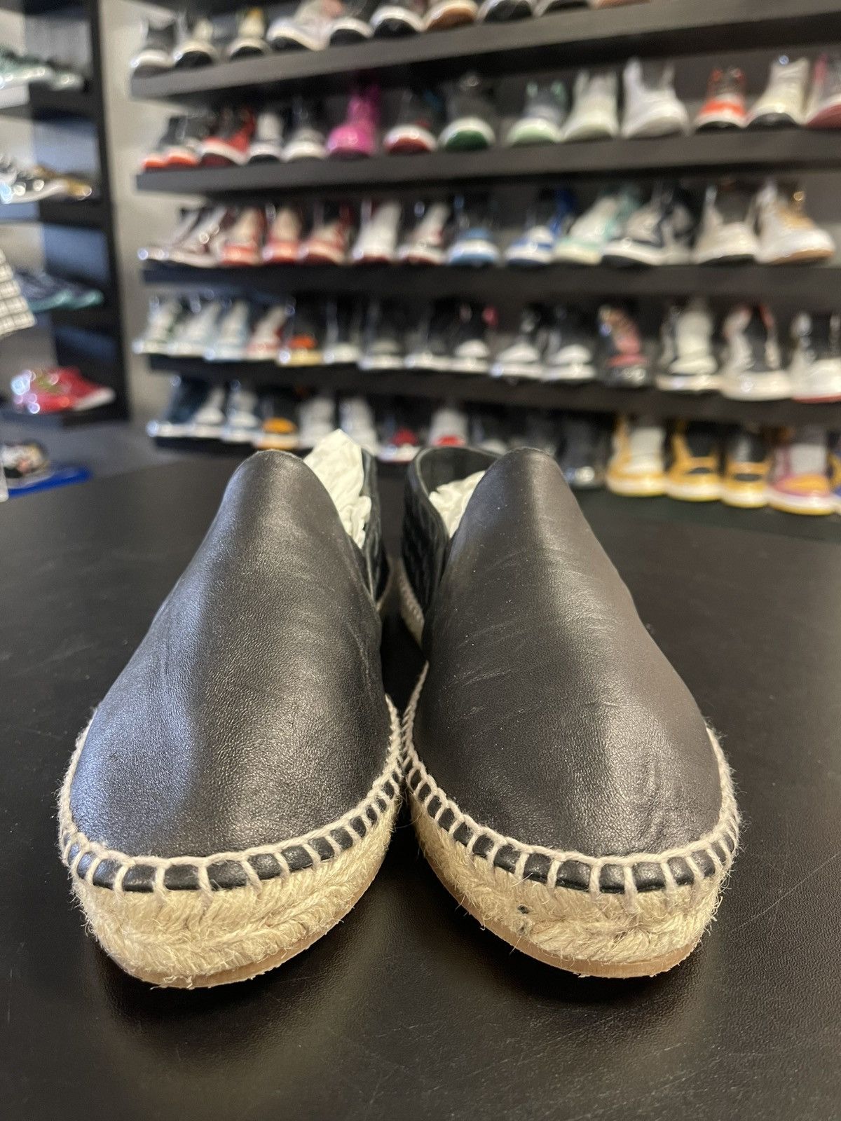 Bottega Veneta Size 7US/37 - Bottega Veneta Woven Leather Espadrille Flats Size US 7 / IT 37 - 2 Thumbnail