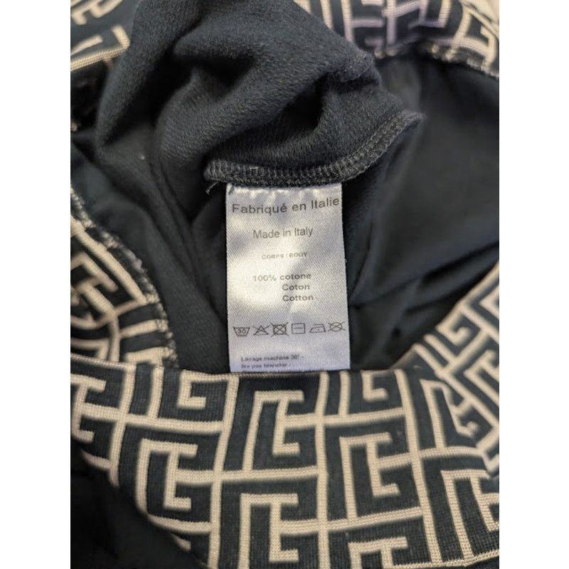 Balmain o1rshd1 Crewneck Sweatshirt in Black Size US M / EU 48-50 / 2 - 17 Thumbnail