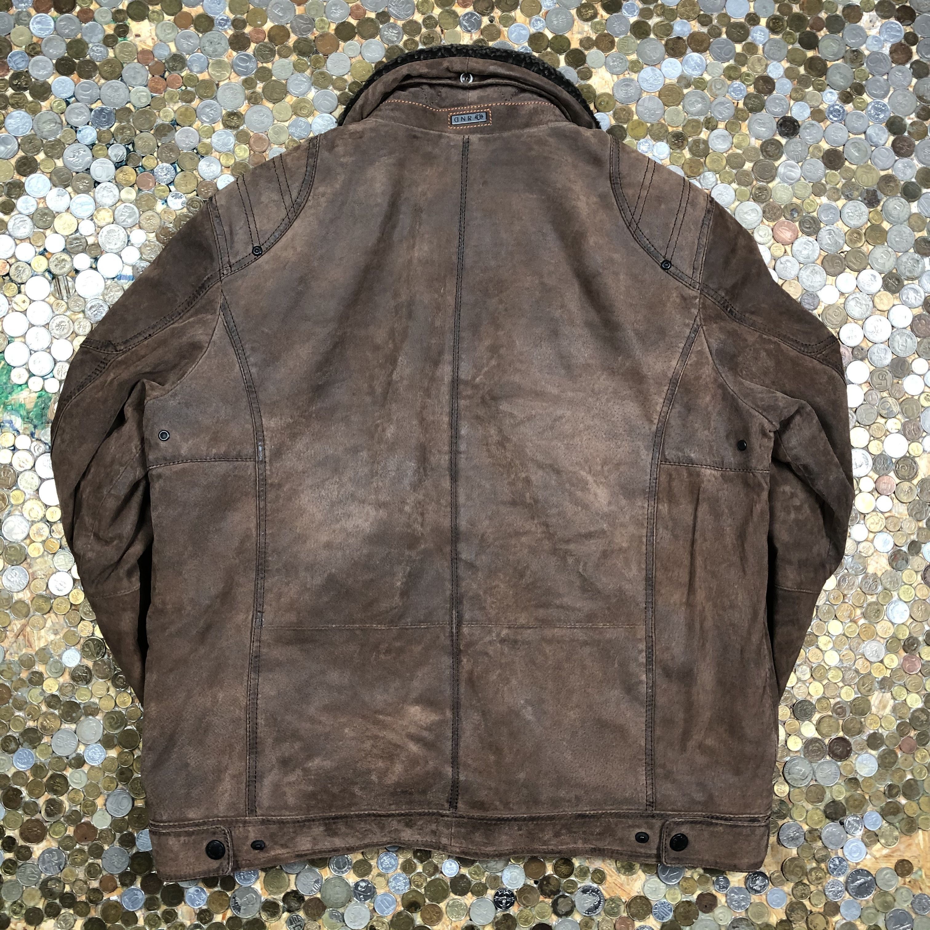 Vintage DNR Vintage Leather Winter jacket 90's Size US L / EU 52-54 / 3 - 4 Thumbnail